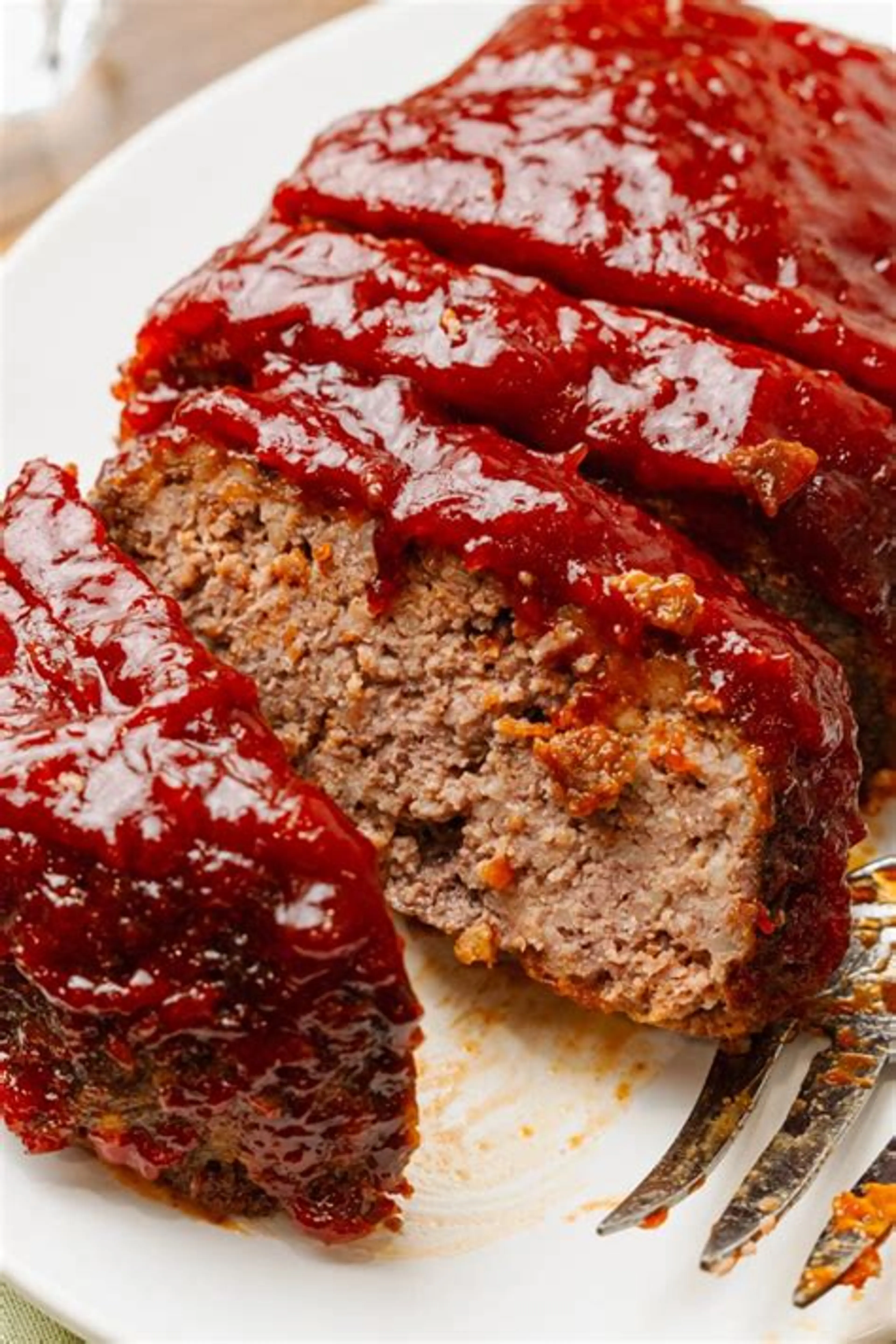 Meatloaf With Brown Sugar-Ketchup Glaze