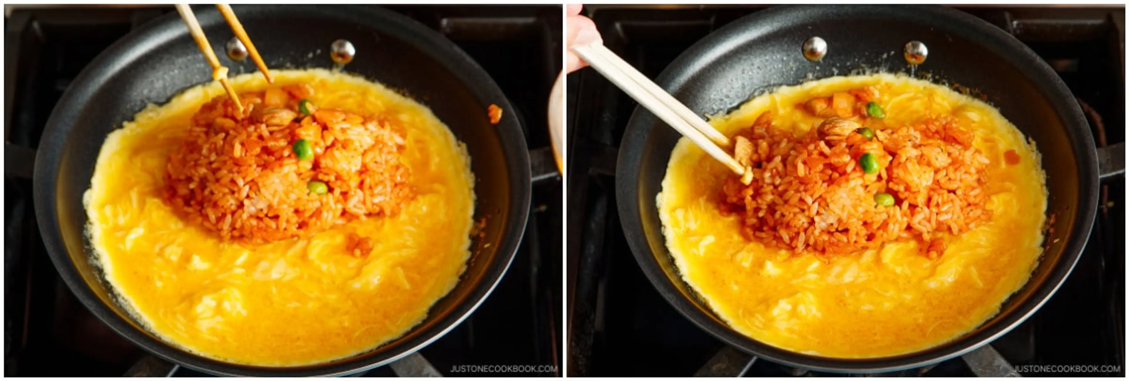 Omurice (Japanese Omelette Rice)