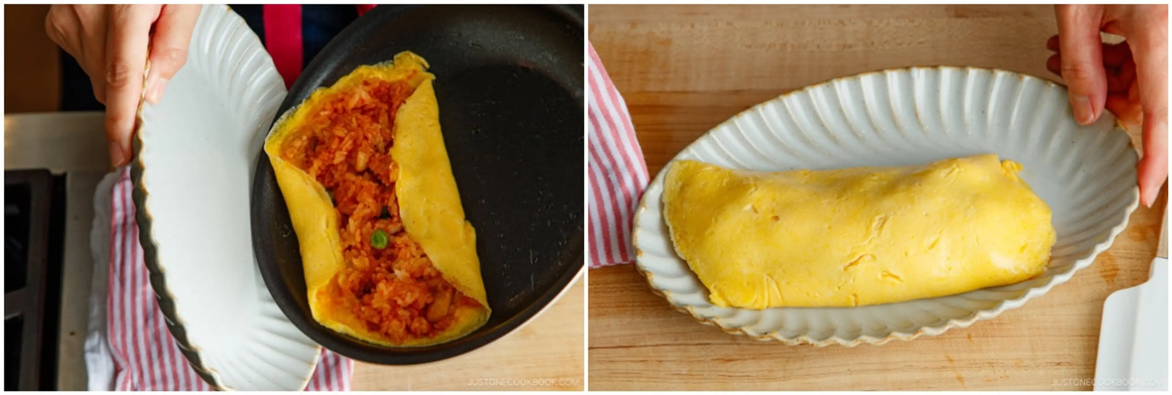 Omurice (Japanese Omelette Rice)