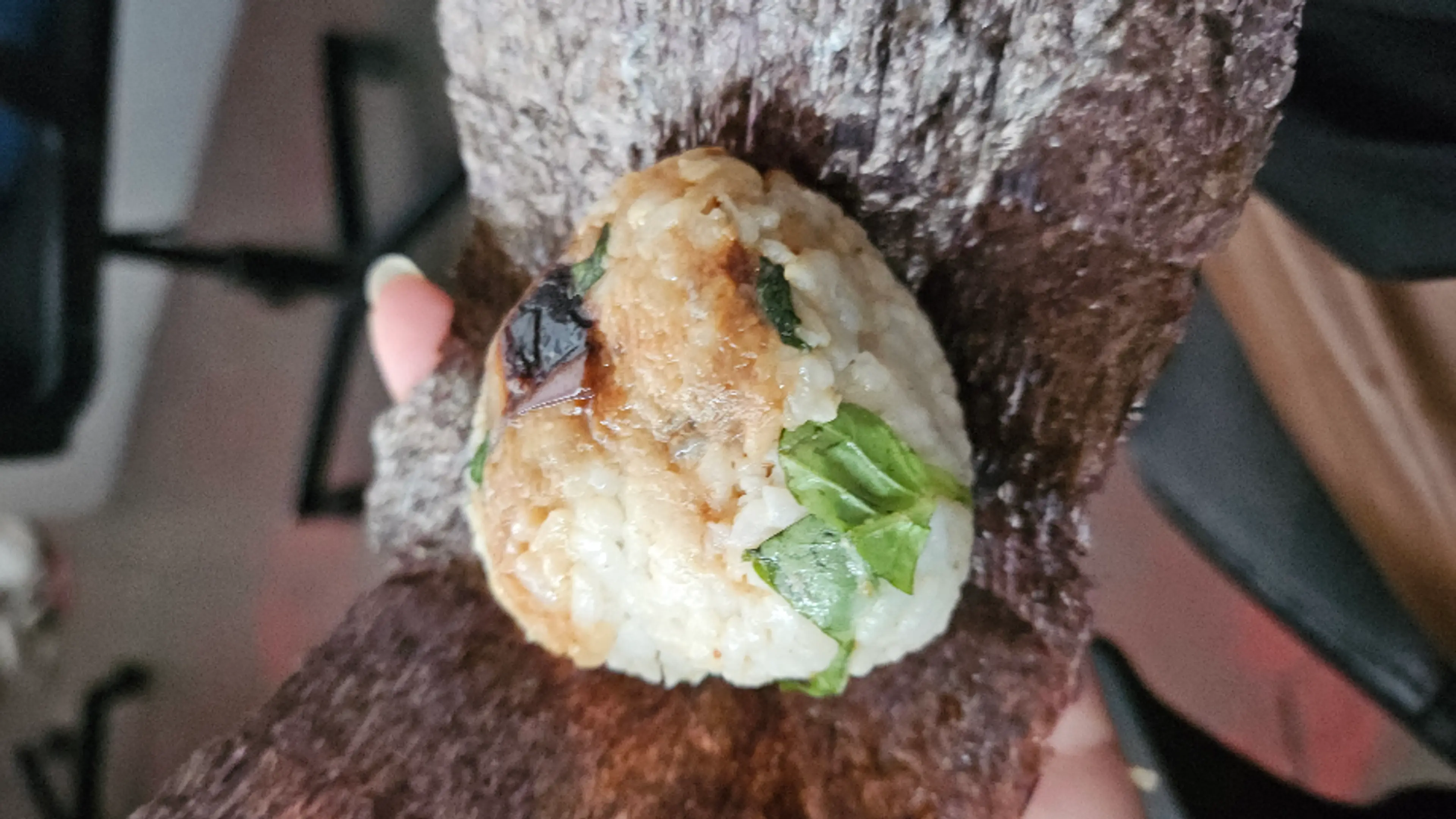 <MISO EGGPLANT ONIGIRI EI> スおにぎり>