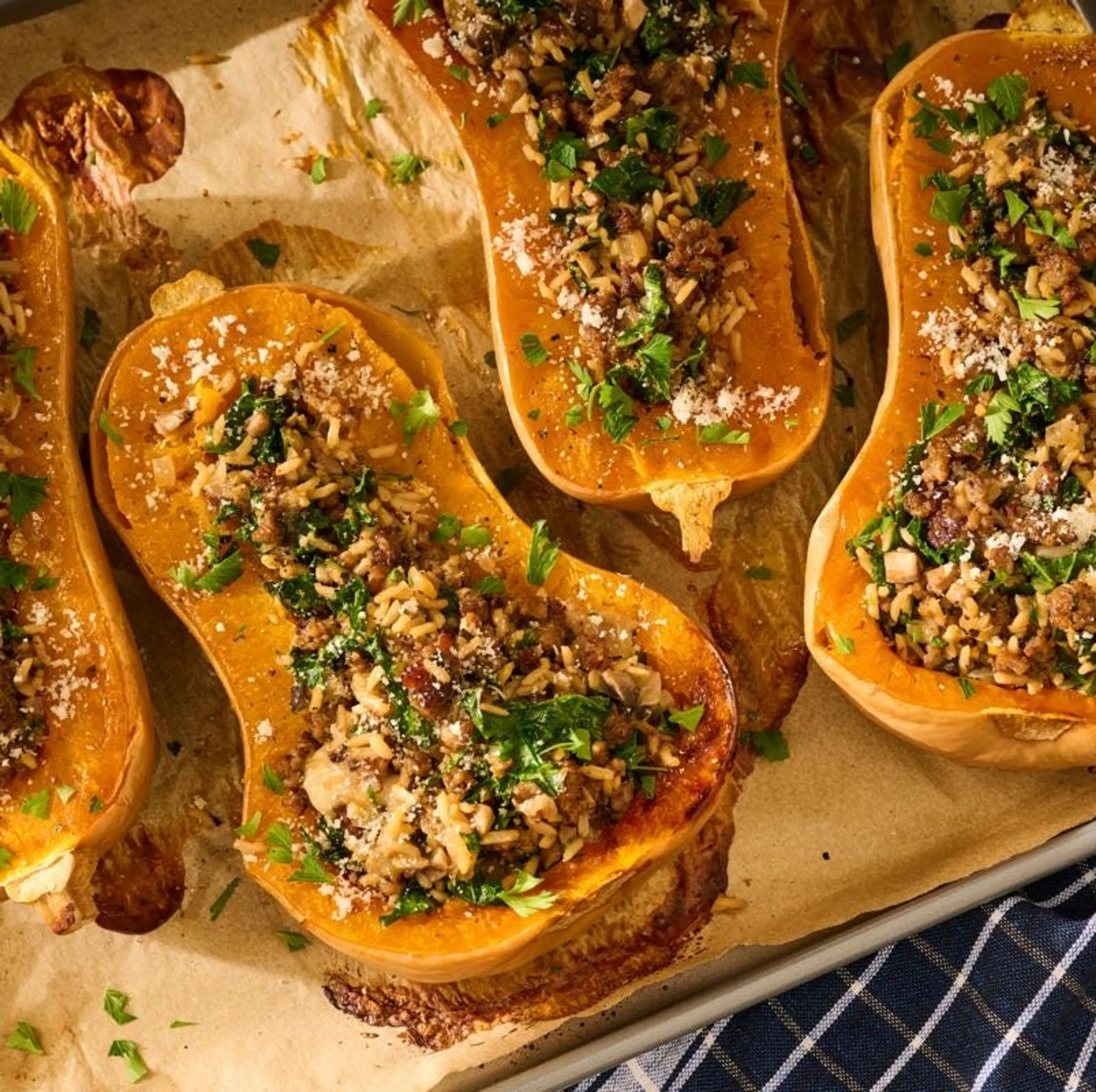 Stuffed Butternut Squash