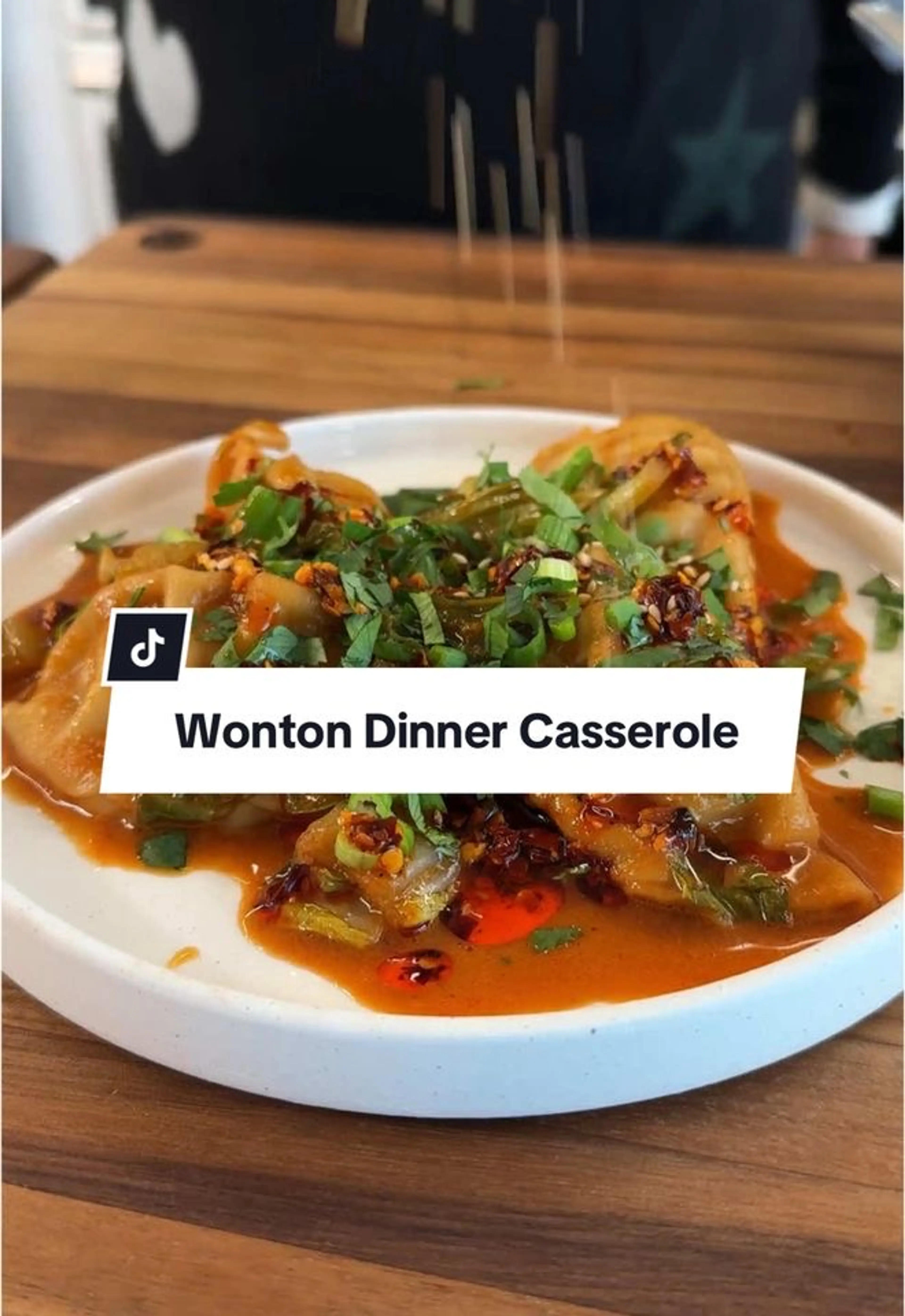 Wonton Dinner Casserole