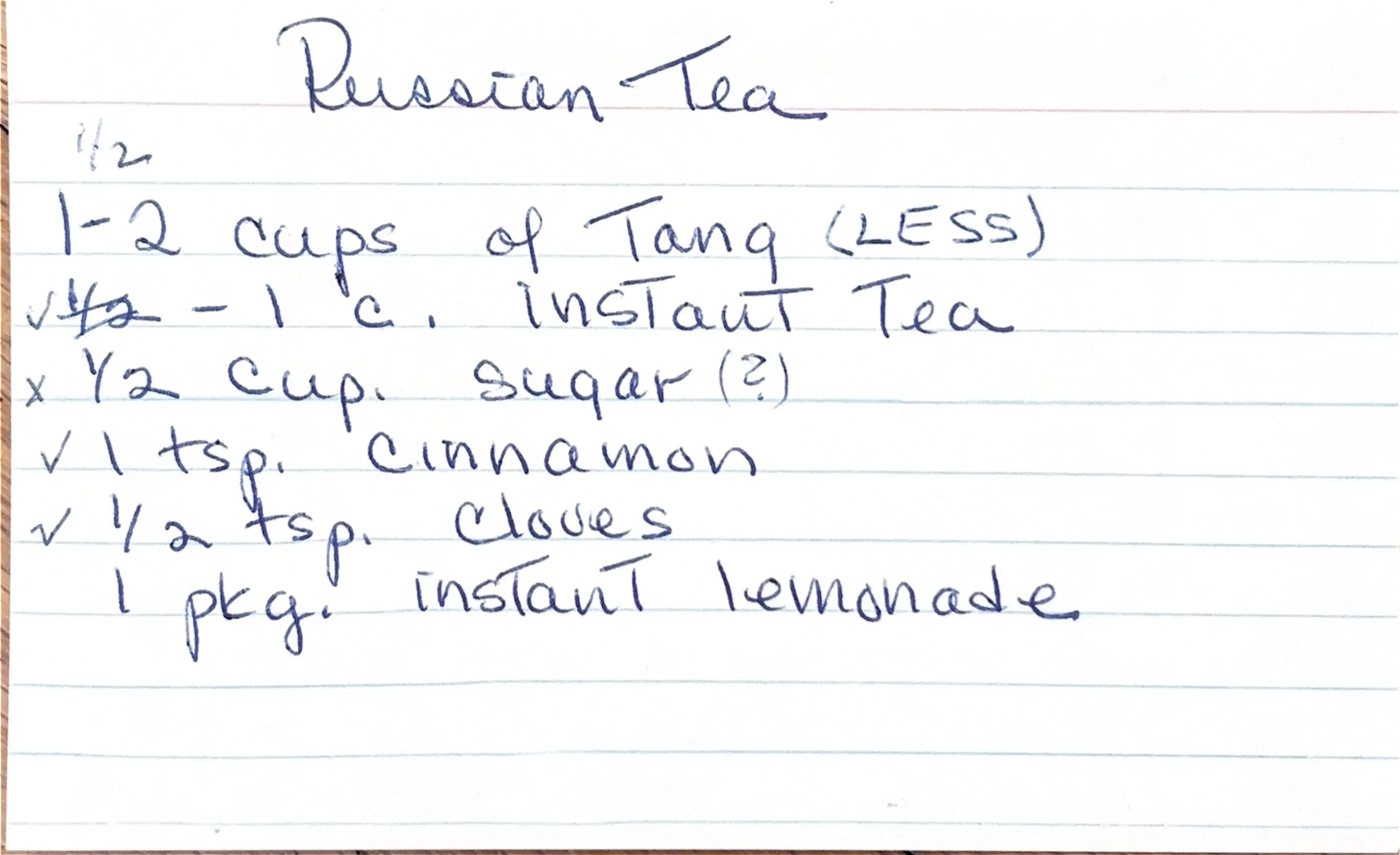 Russian Tea