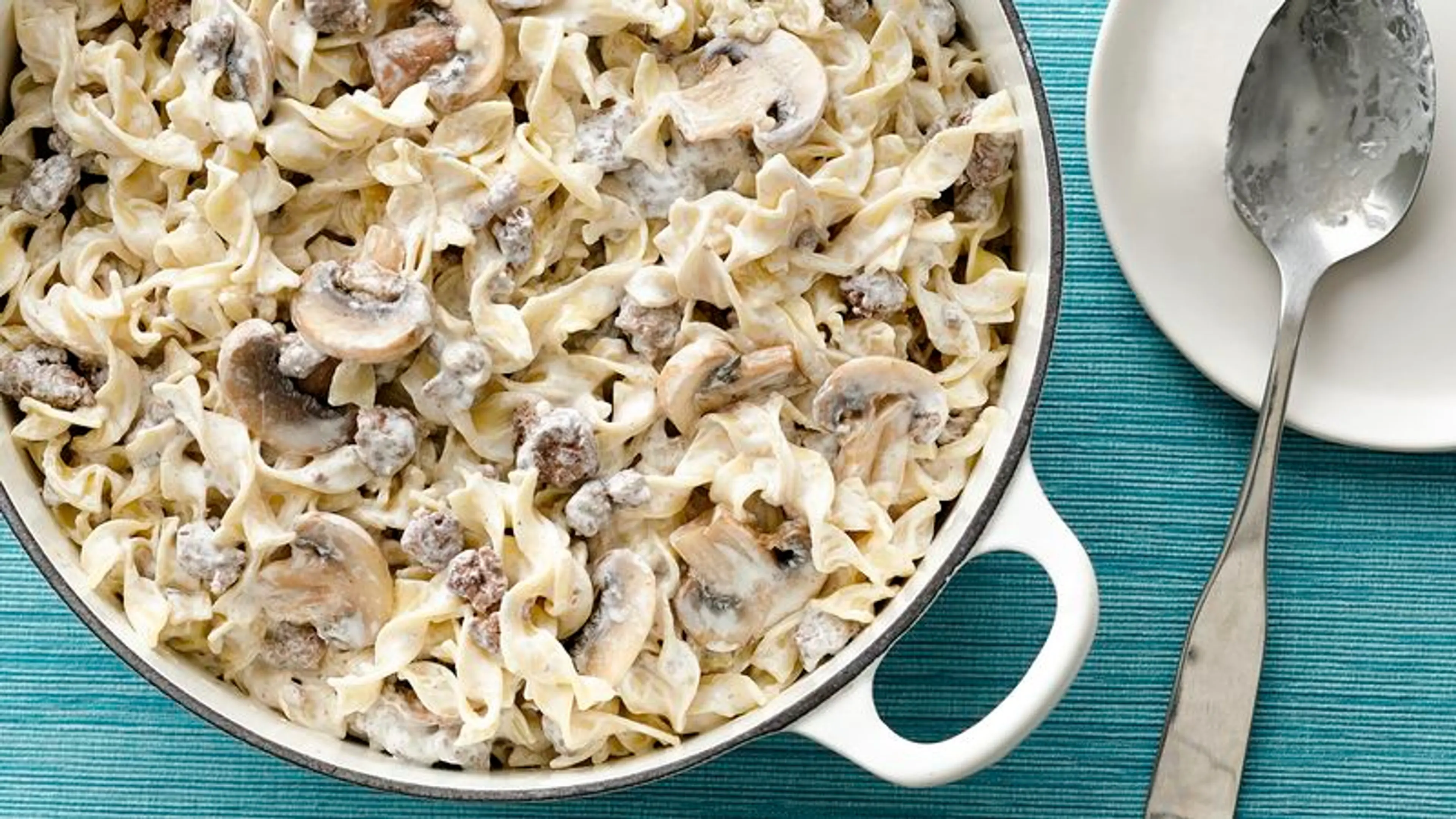 Ground Beef Stroganoff