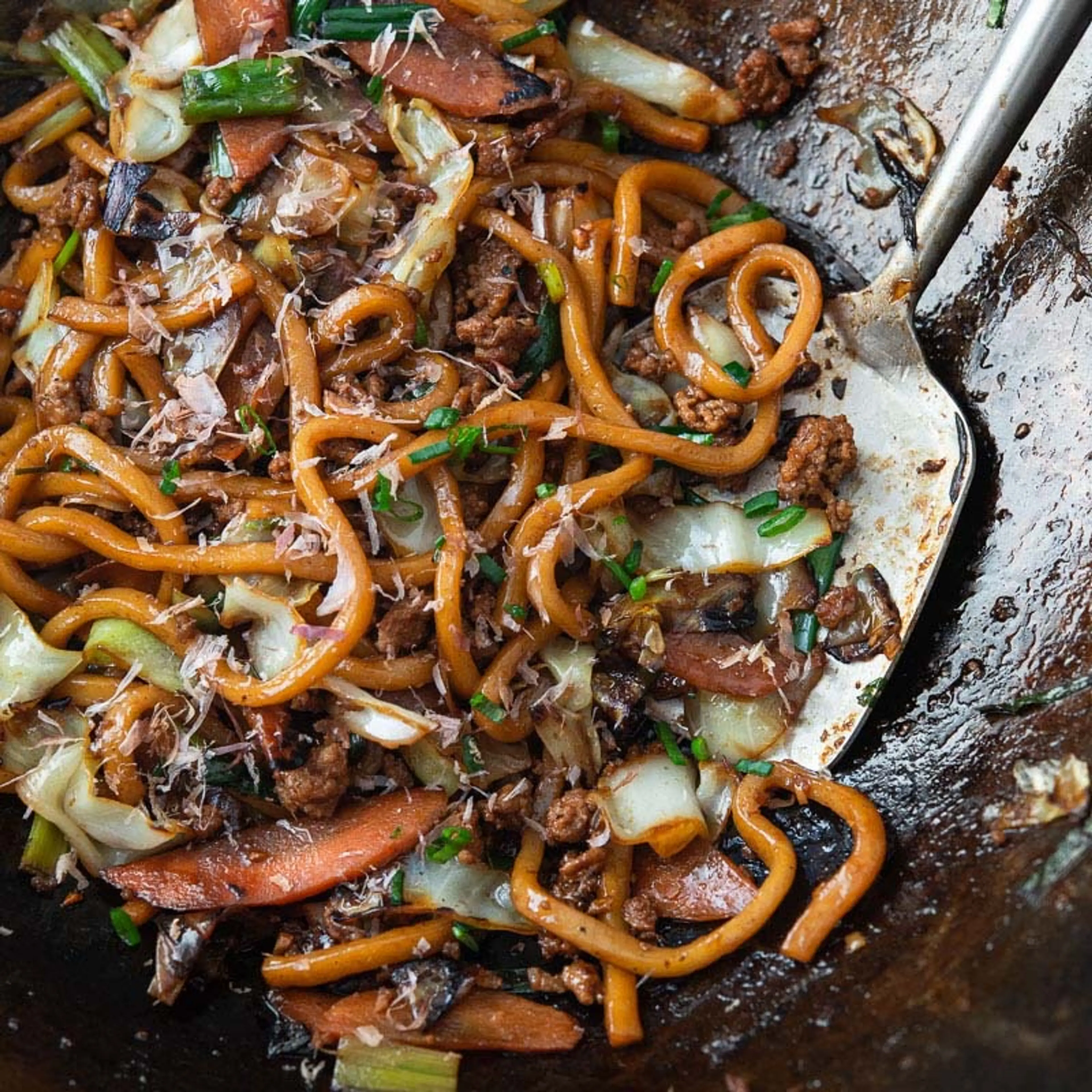 Quick Yaki Udon (Stir-Fried Udon Noodles)