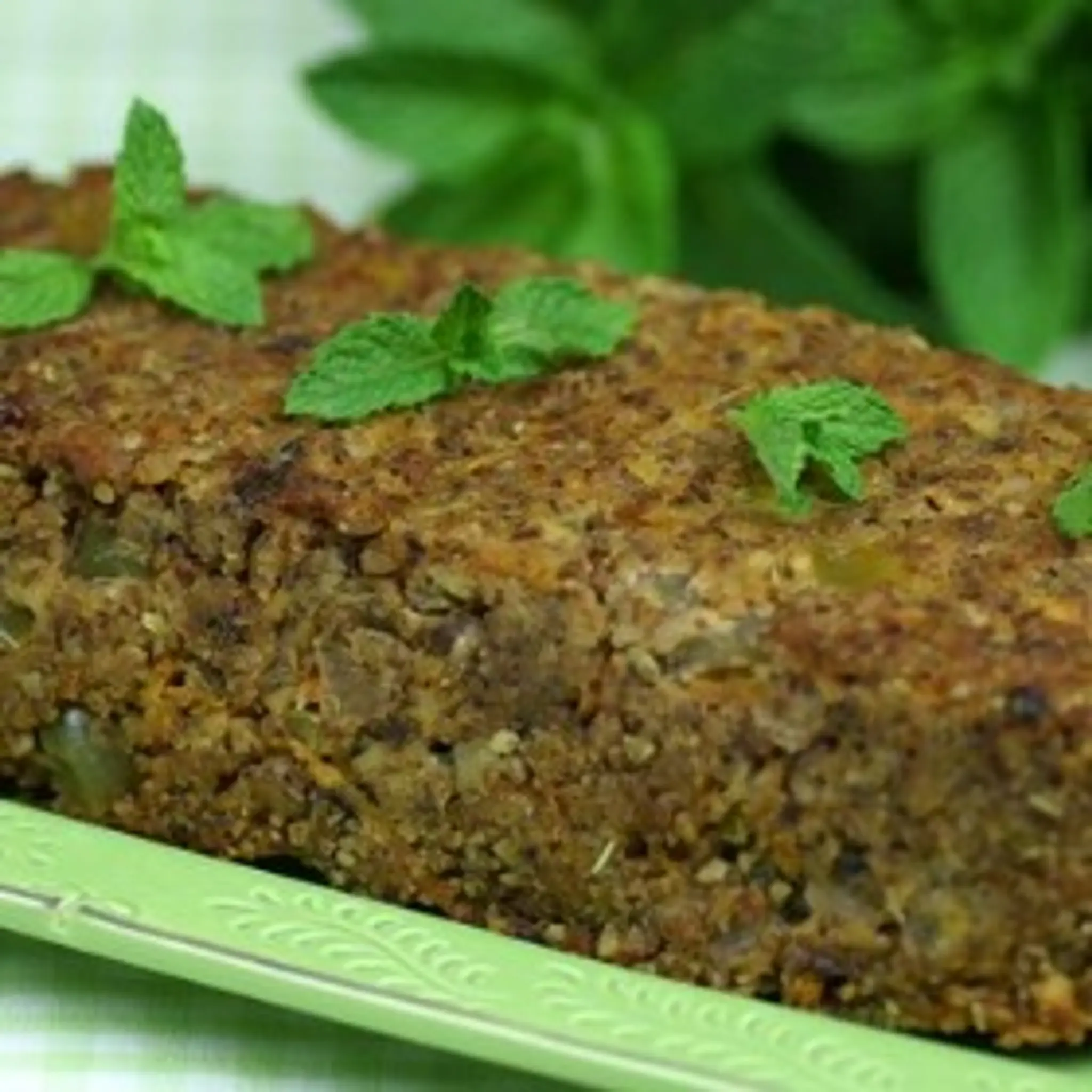 Mixed-Nut Vegan Loaf