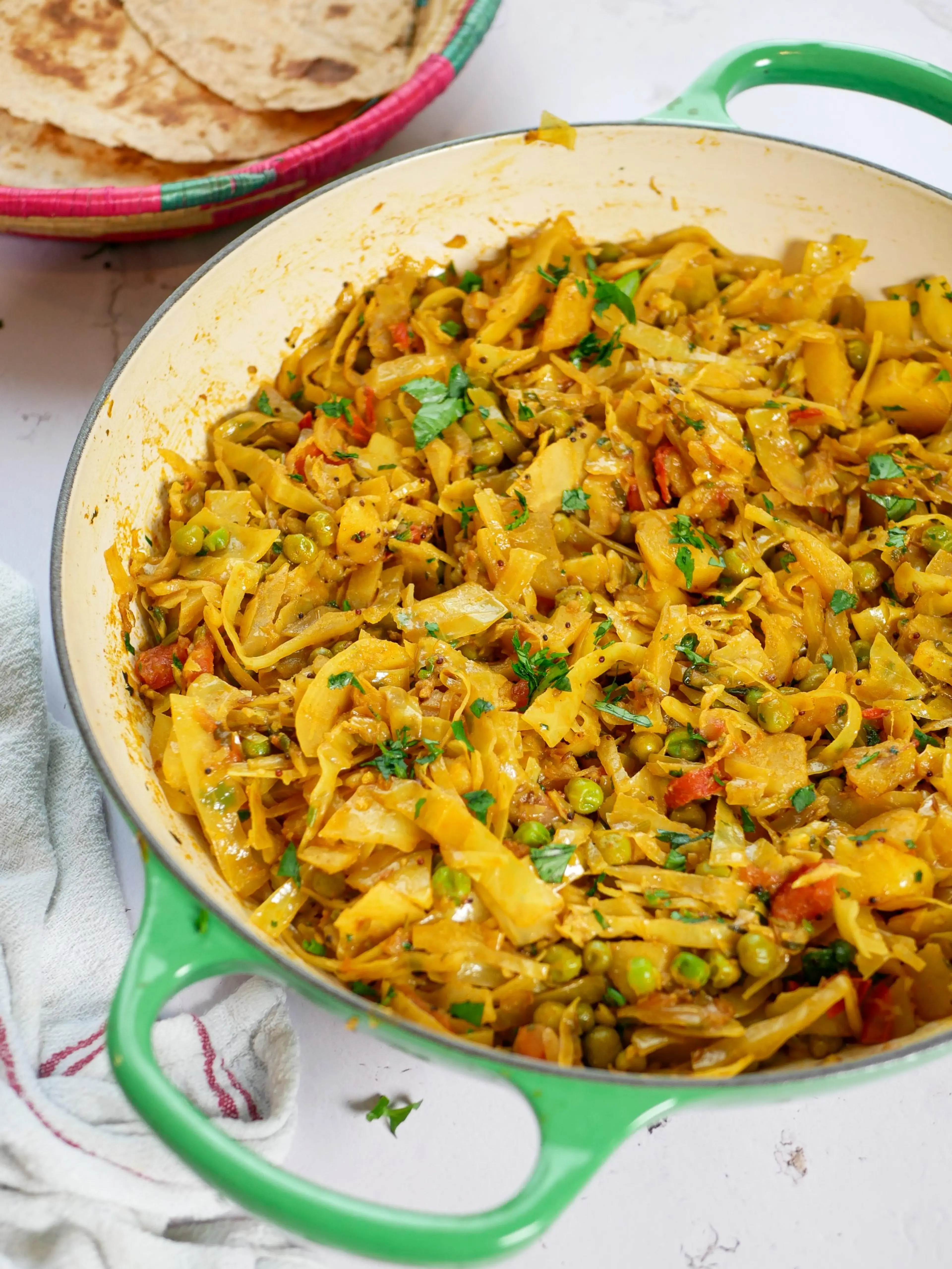 Weißkohl Curry