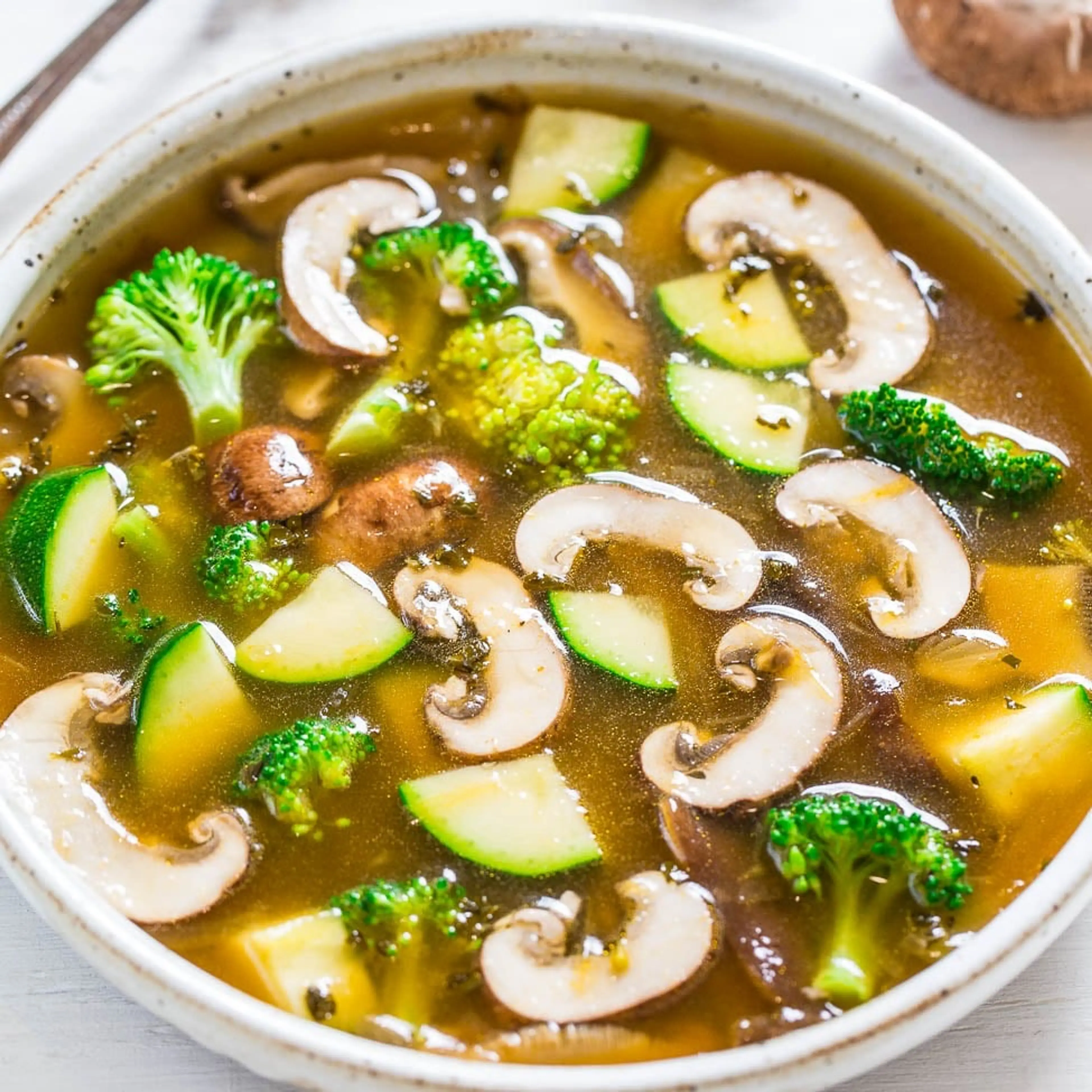 Easy 30-Minute Mushroom Vegetable Soup