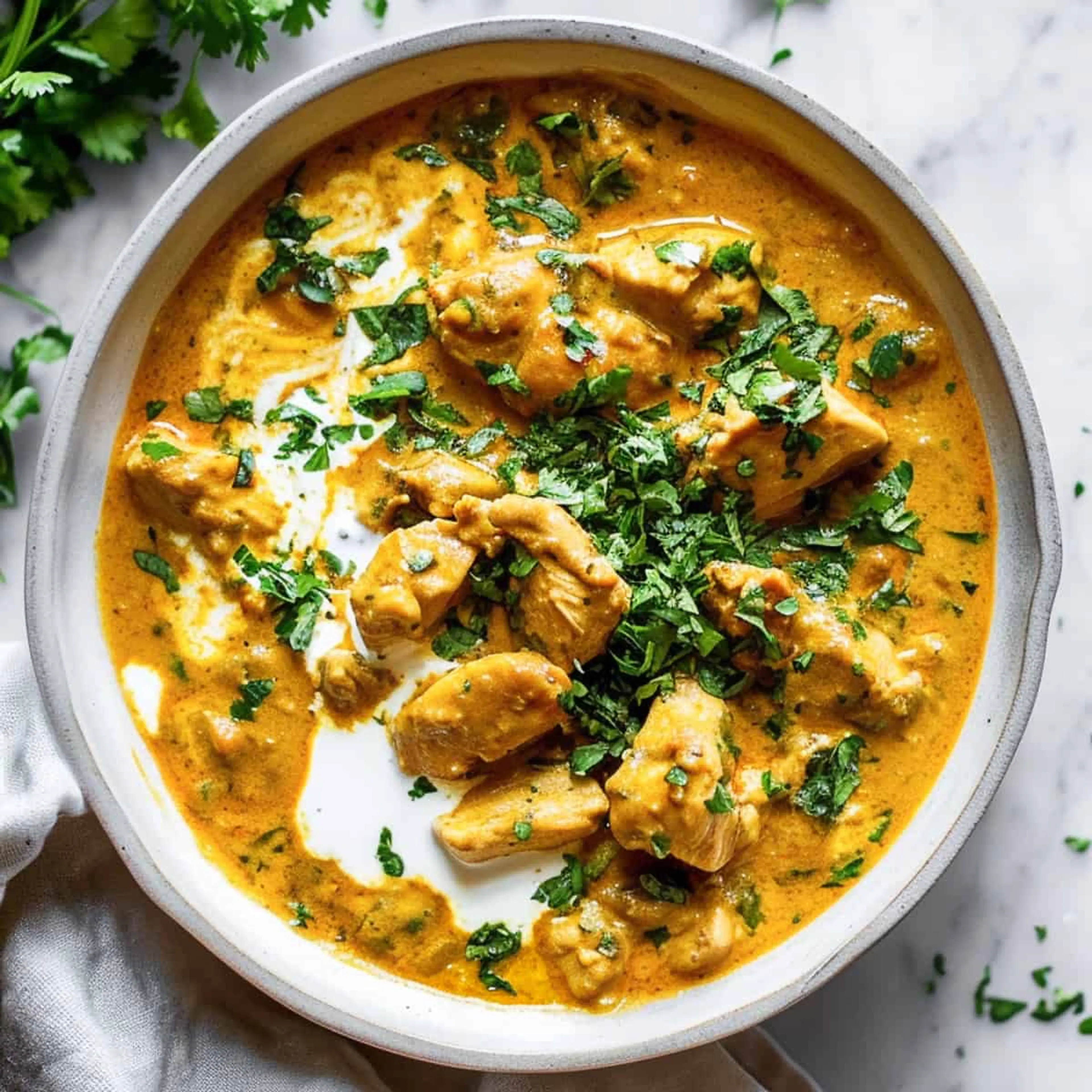 Slow Cooker Chicken Korma Recipe