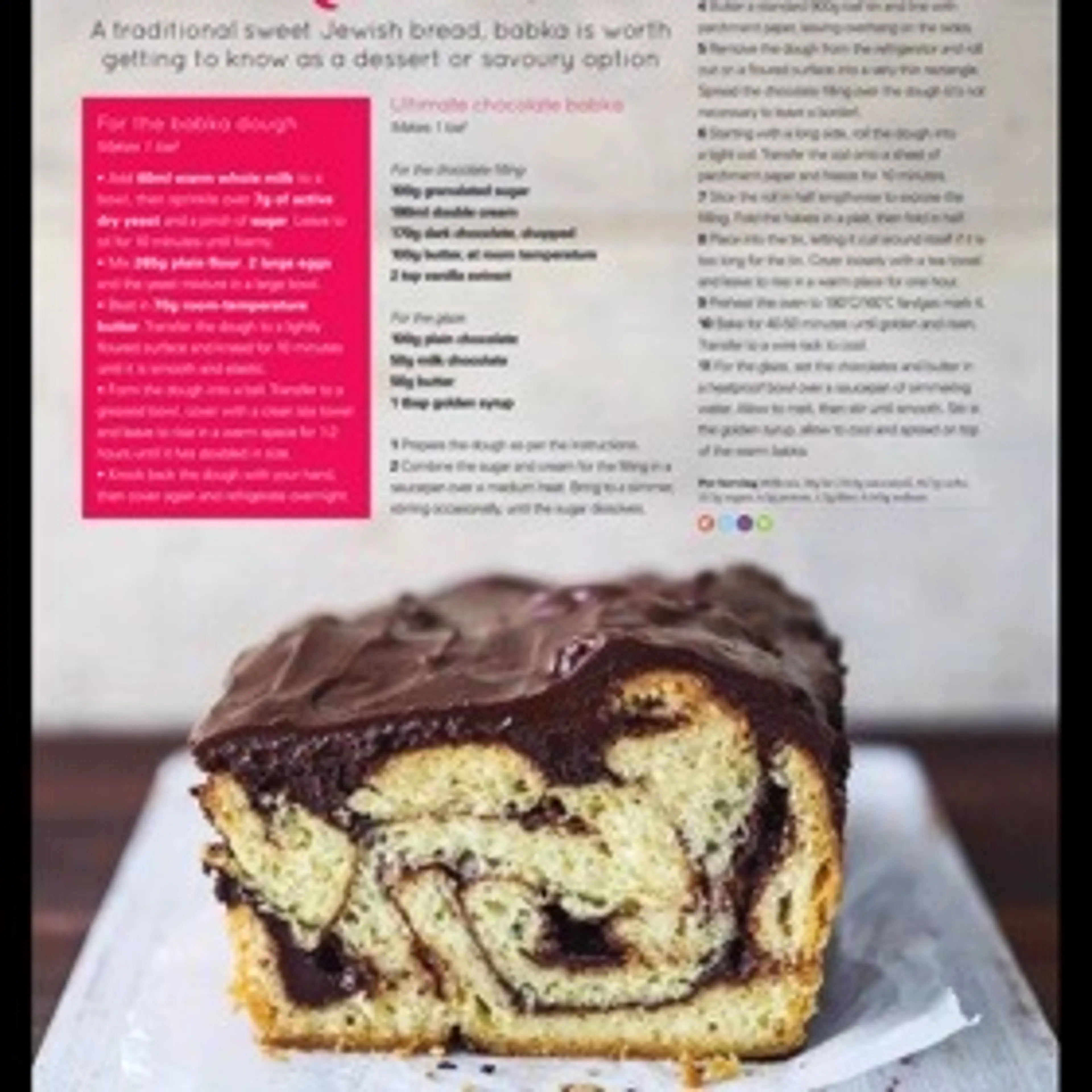 Ultimate chocolate babka