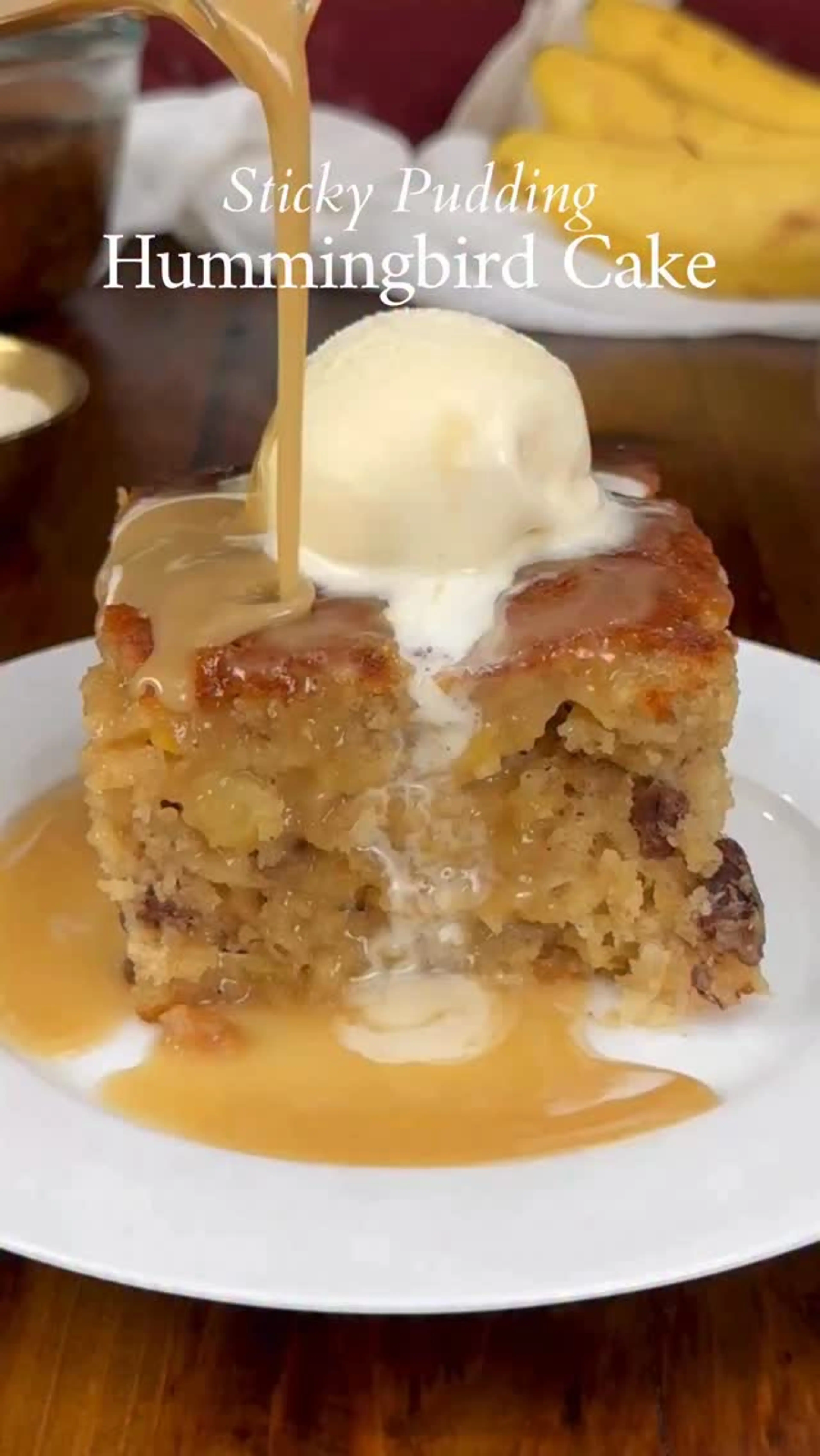 Sticky Pudding Hummingbird Cake Is a Sweet, Moist Cake Burst