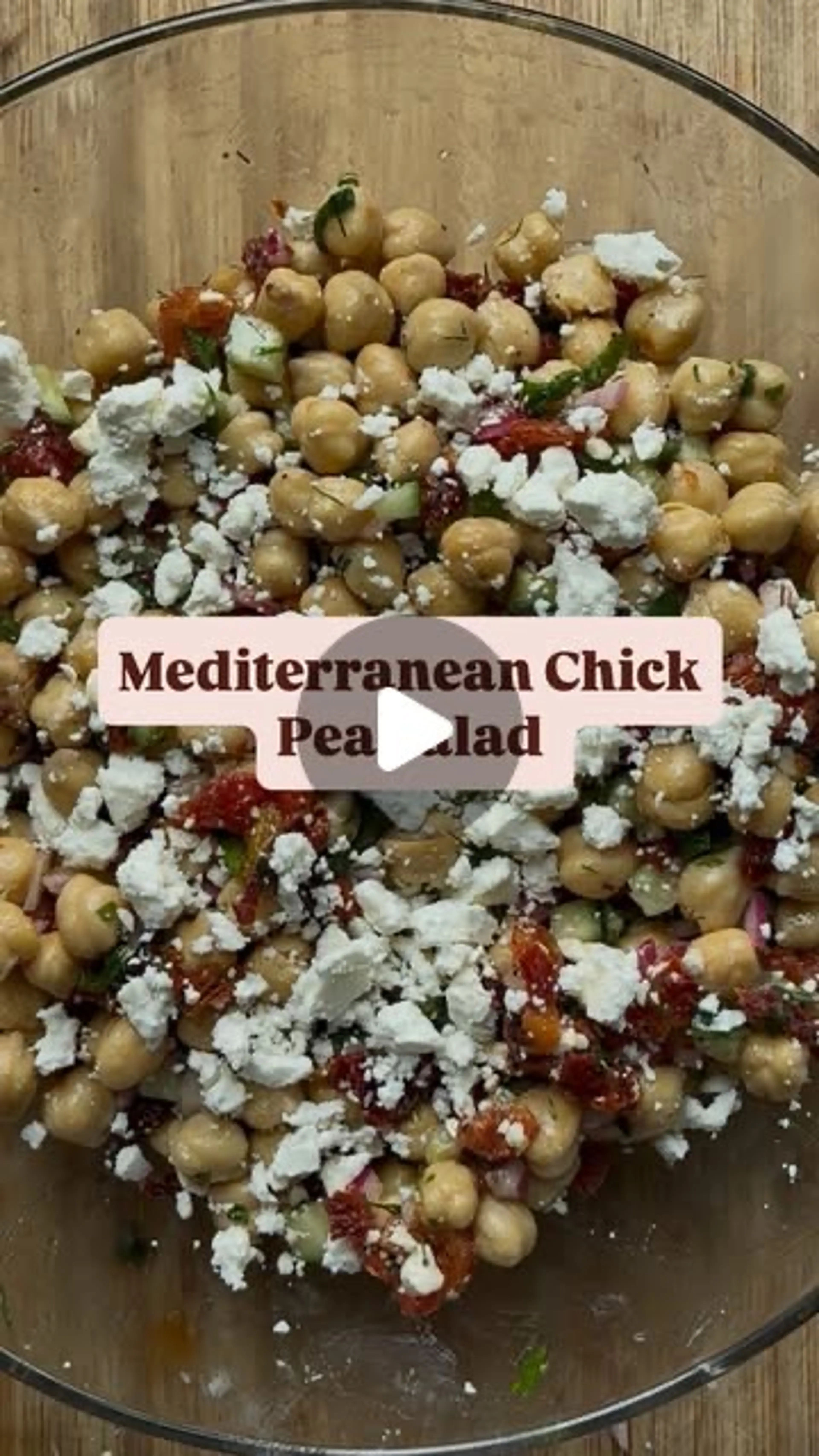 Mediterranean Chickpea Salad