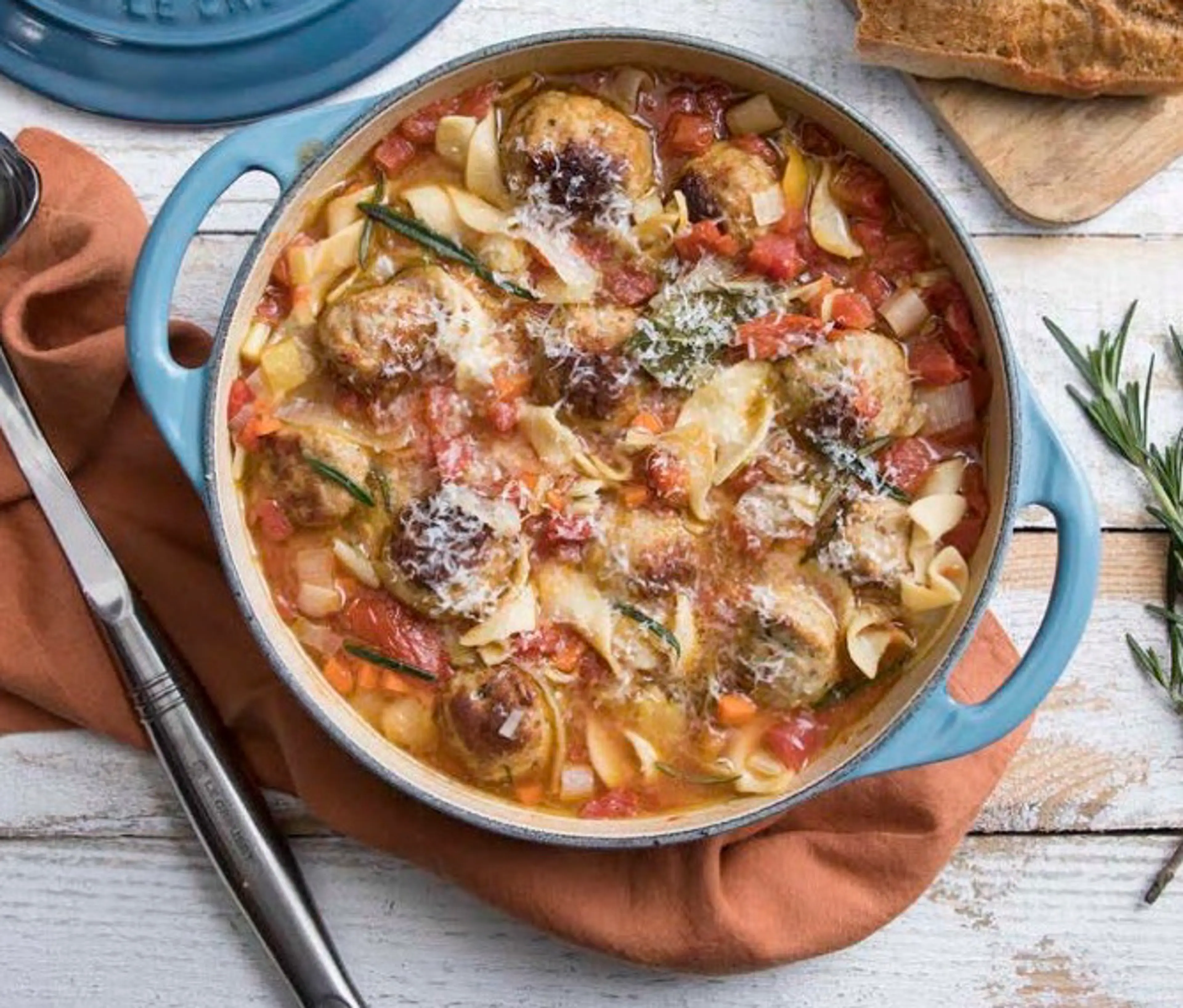Turkey Meatball Soup