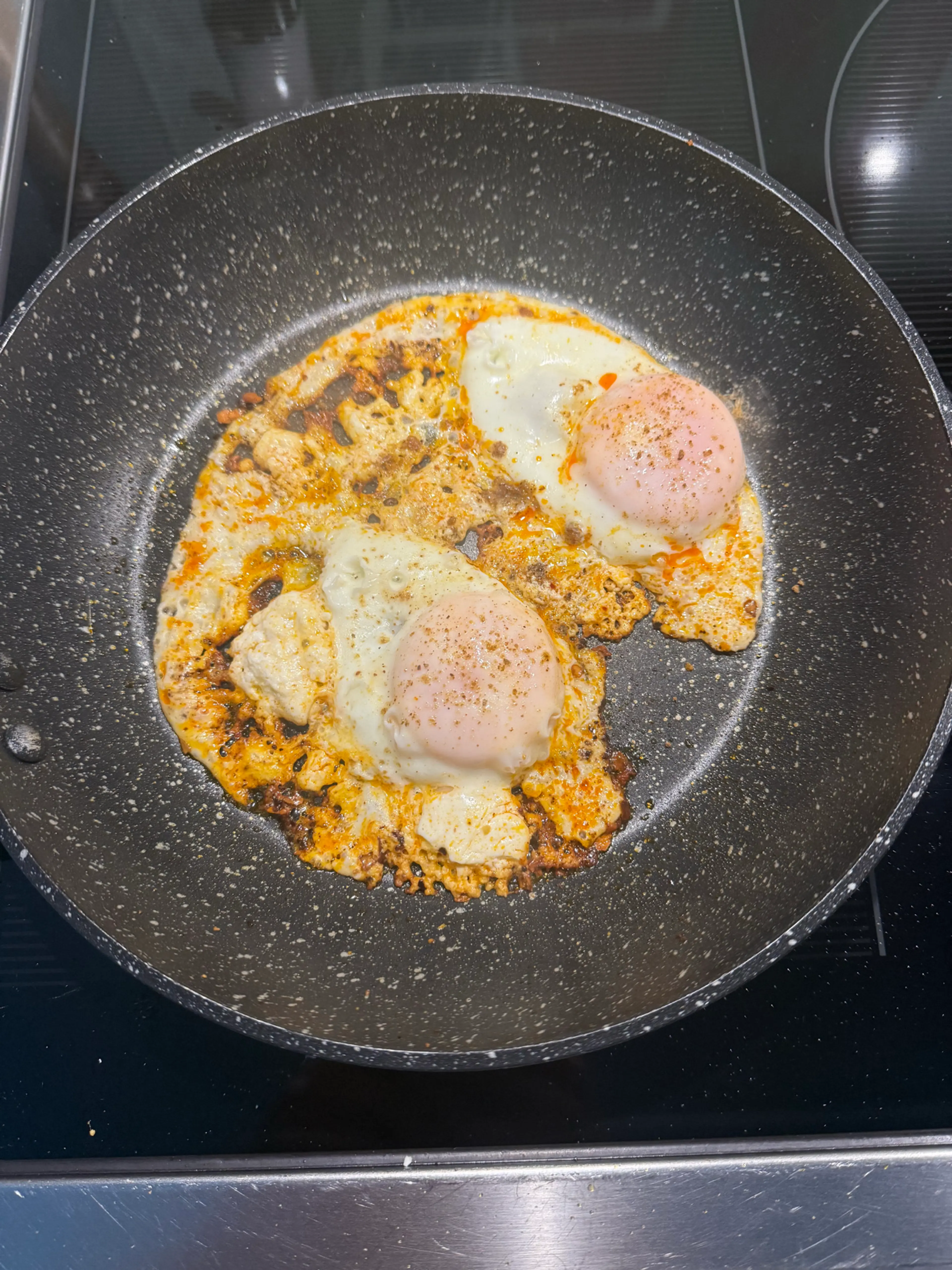 Chili Crisp Feta Egg Taco