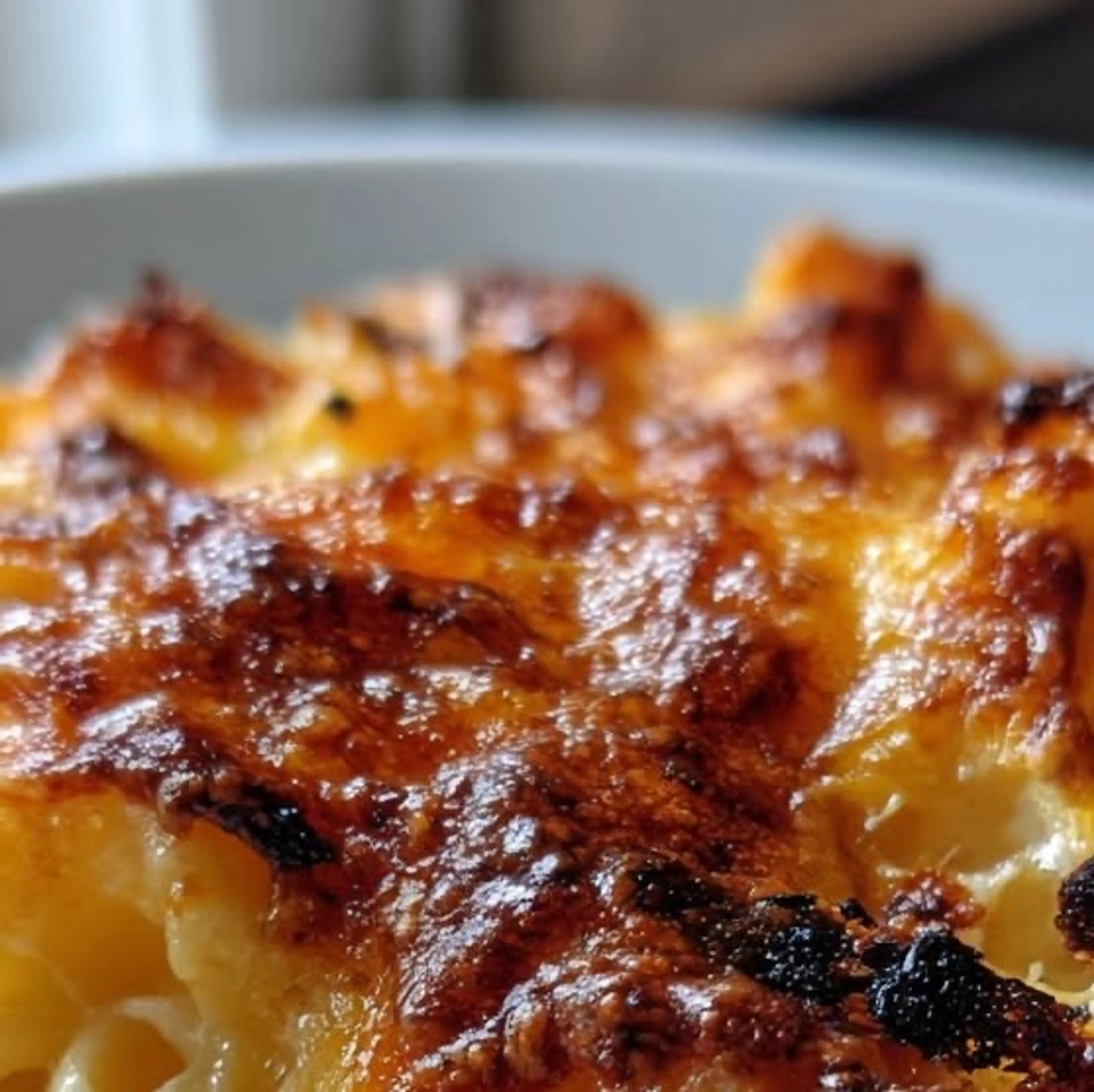 Baked Cottage Cheese Mac and Cheese