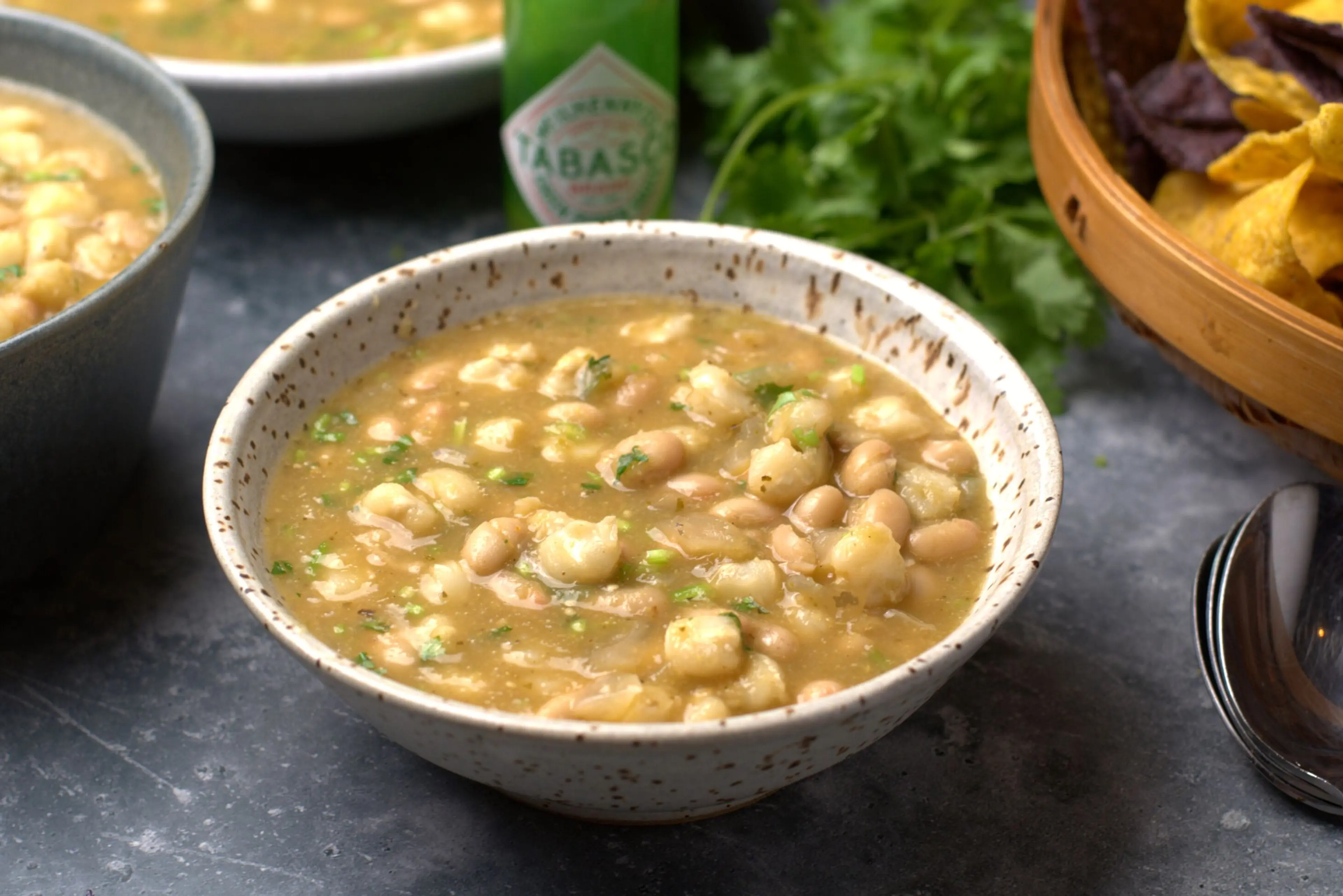 Super-Simple White Bean Posole