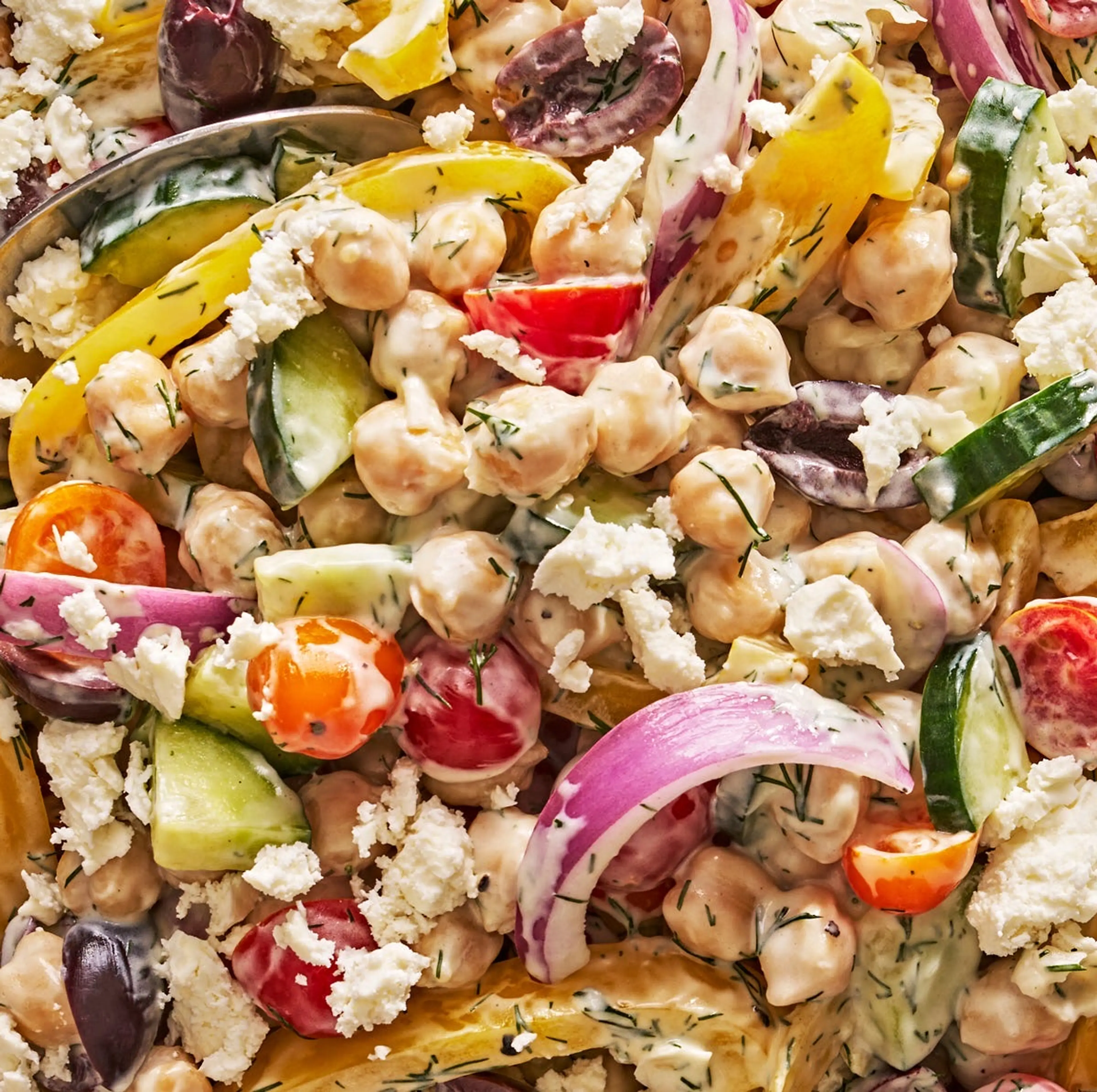 Greek Chickpea Salad