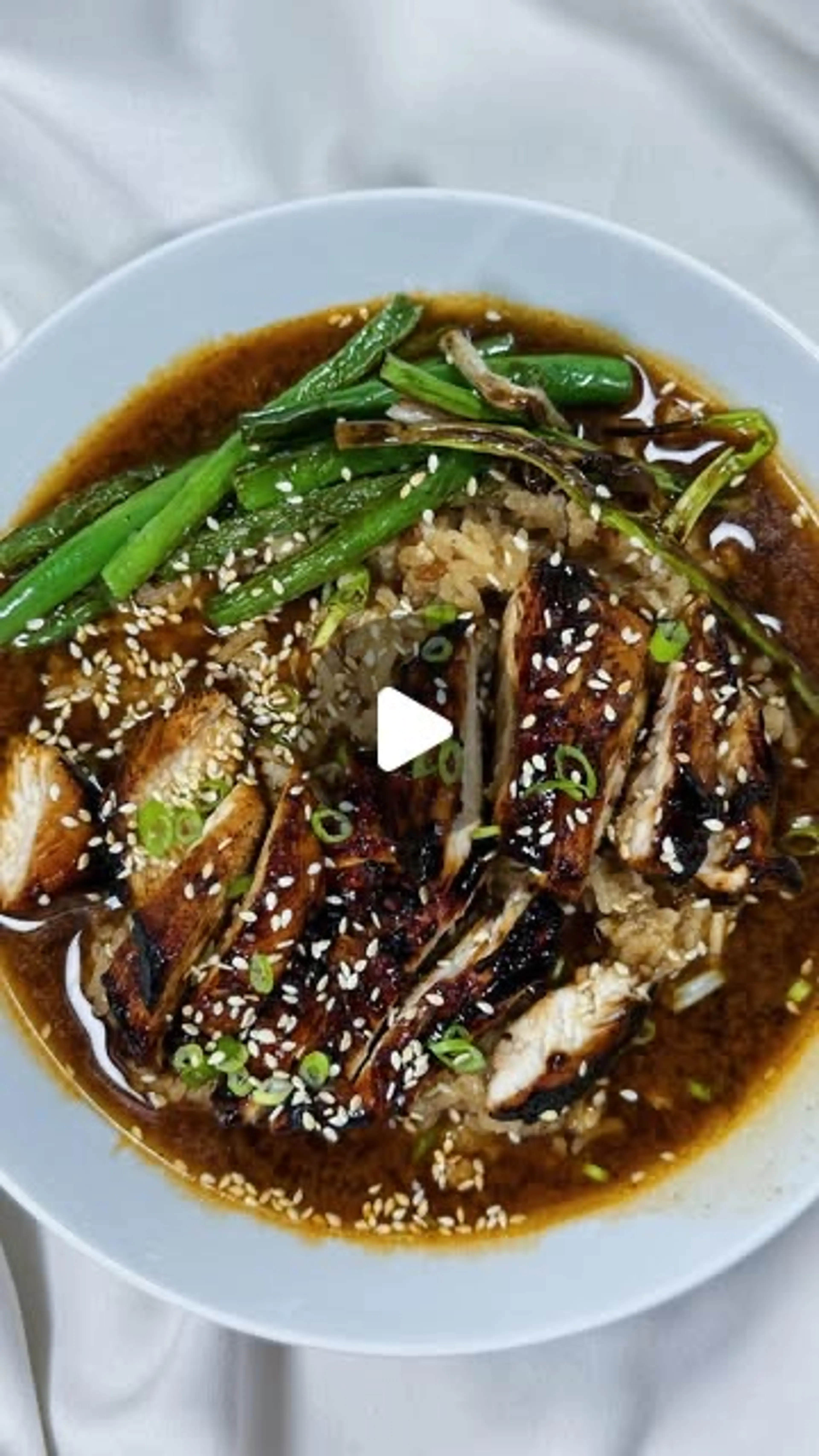 Gochujang Miso Chicken, Rice and Broth