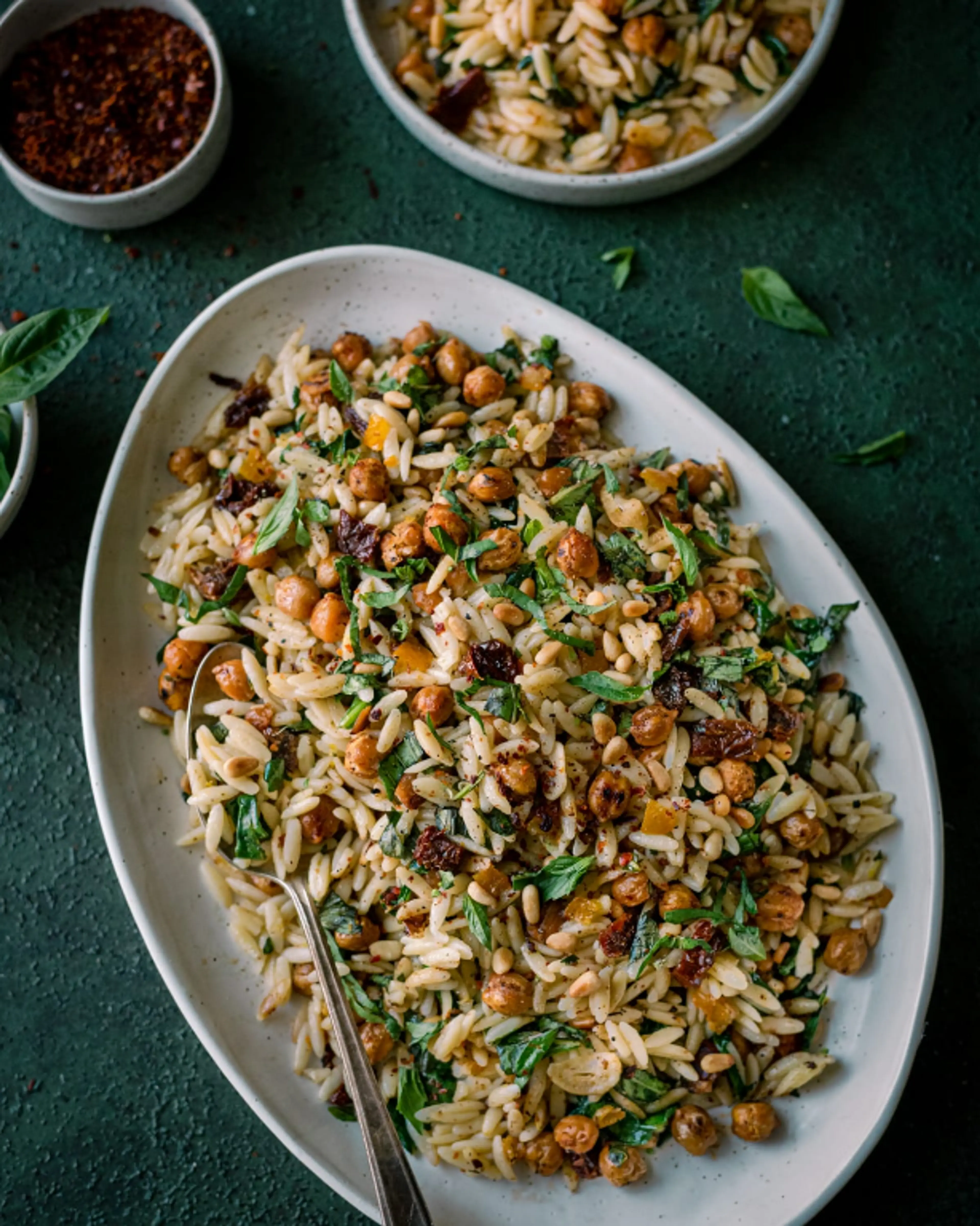 Lemon Orzo Pasta Salad
