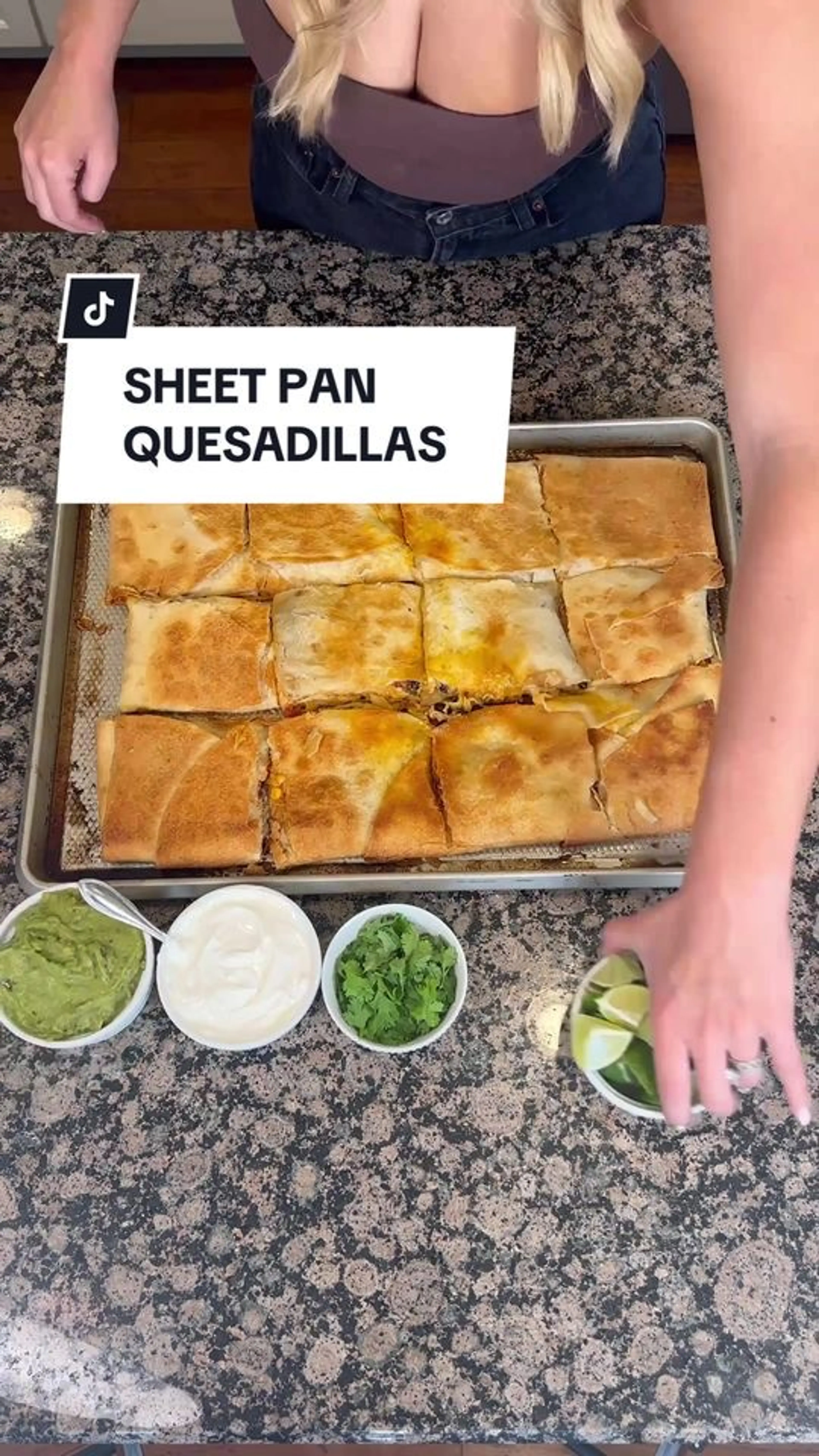 Sheet Pan Quesadillas
