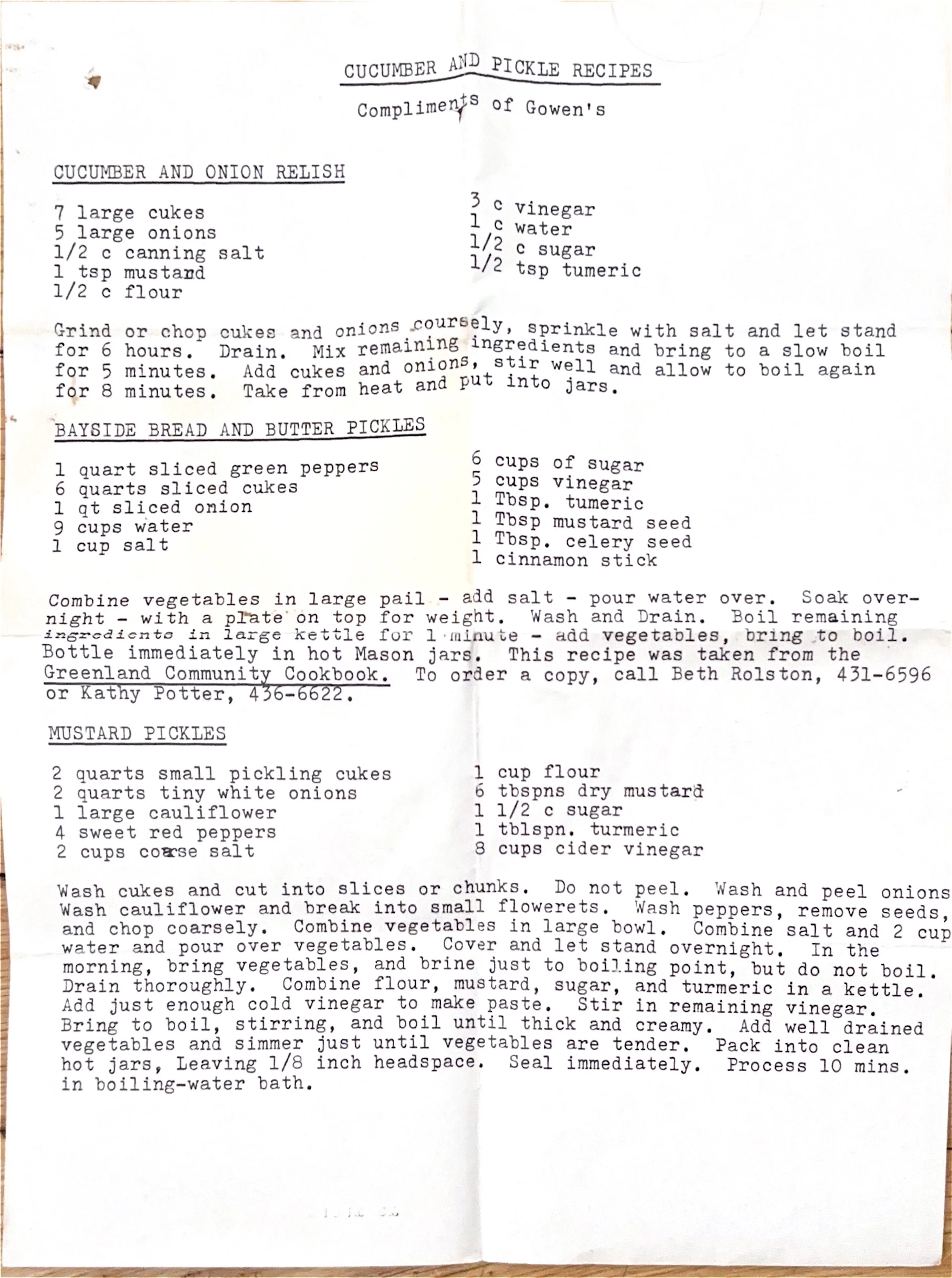 Cucumber And Pickle Recipes