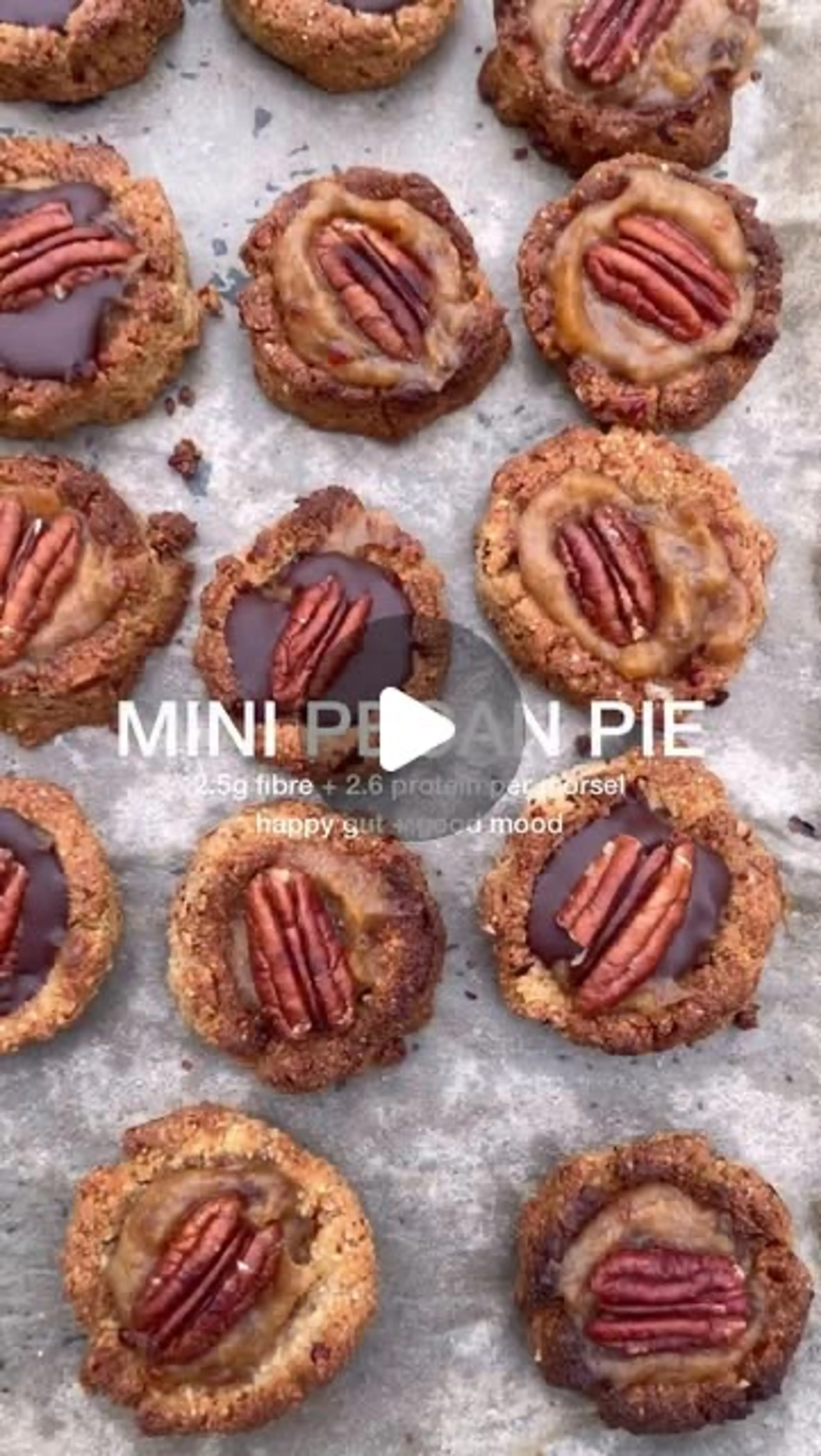 Mini Pecan Pie - Good for You and So Good Too