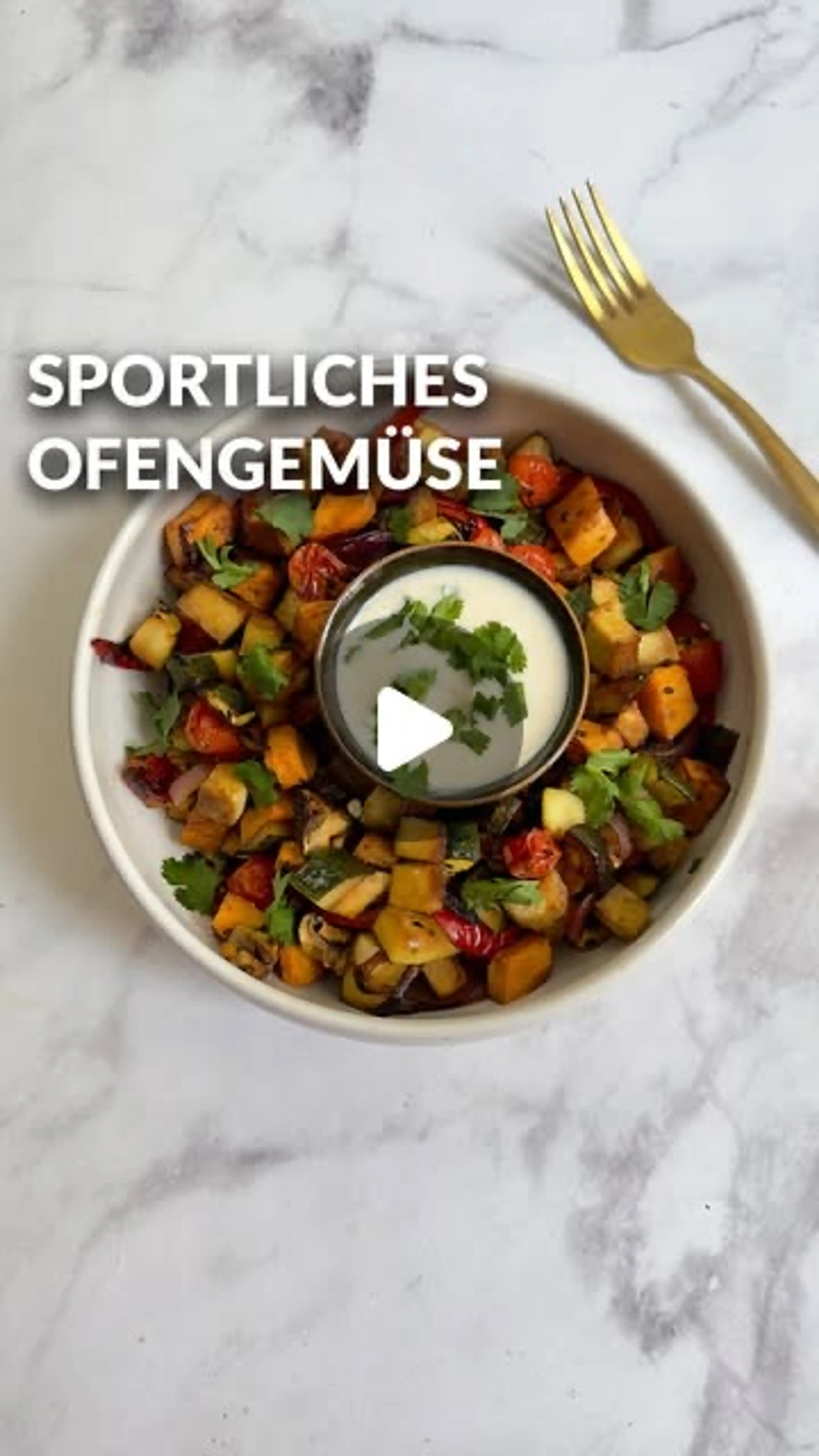 Sportliches Ofengemüse