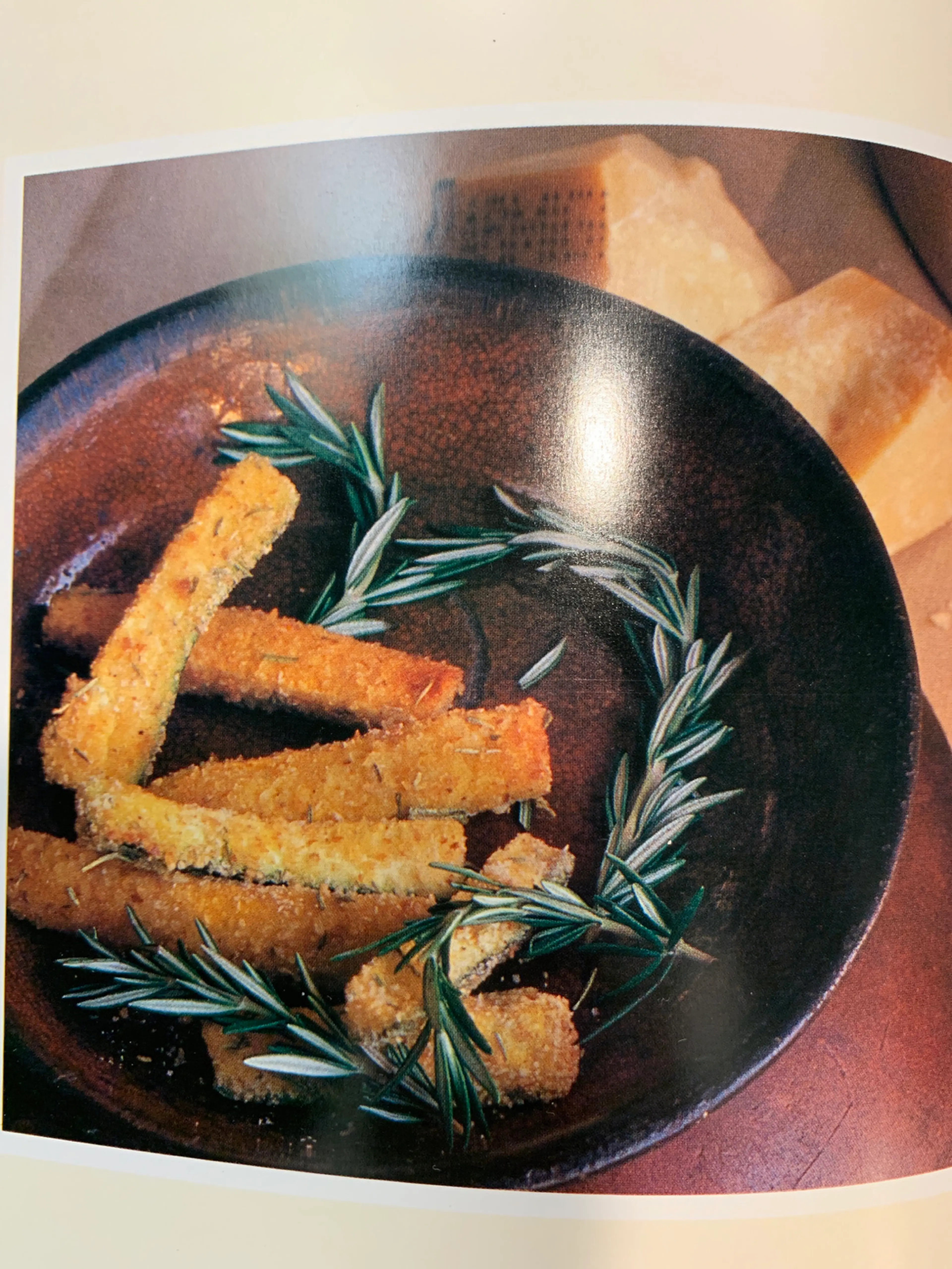 Oven-Fried Zucchini In A Crunchy Parmesan Crust