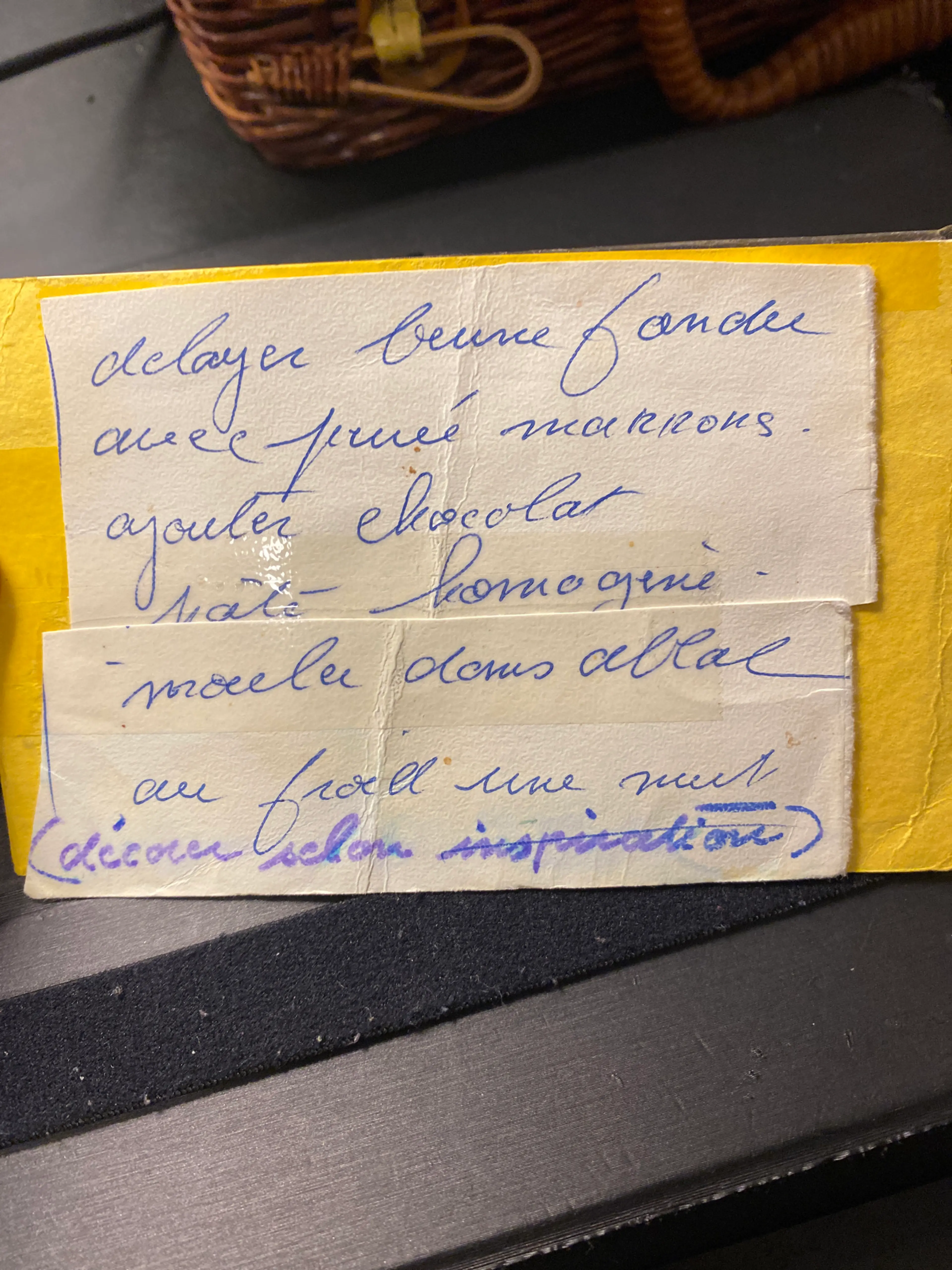 Bûche aux Marrons