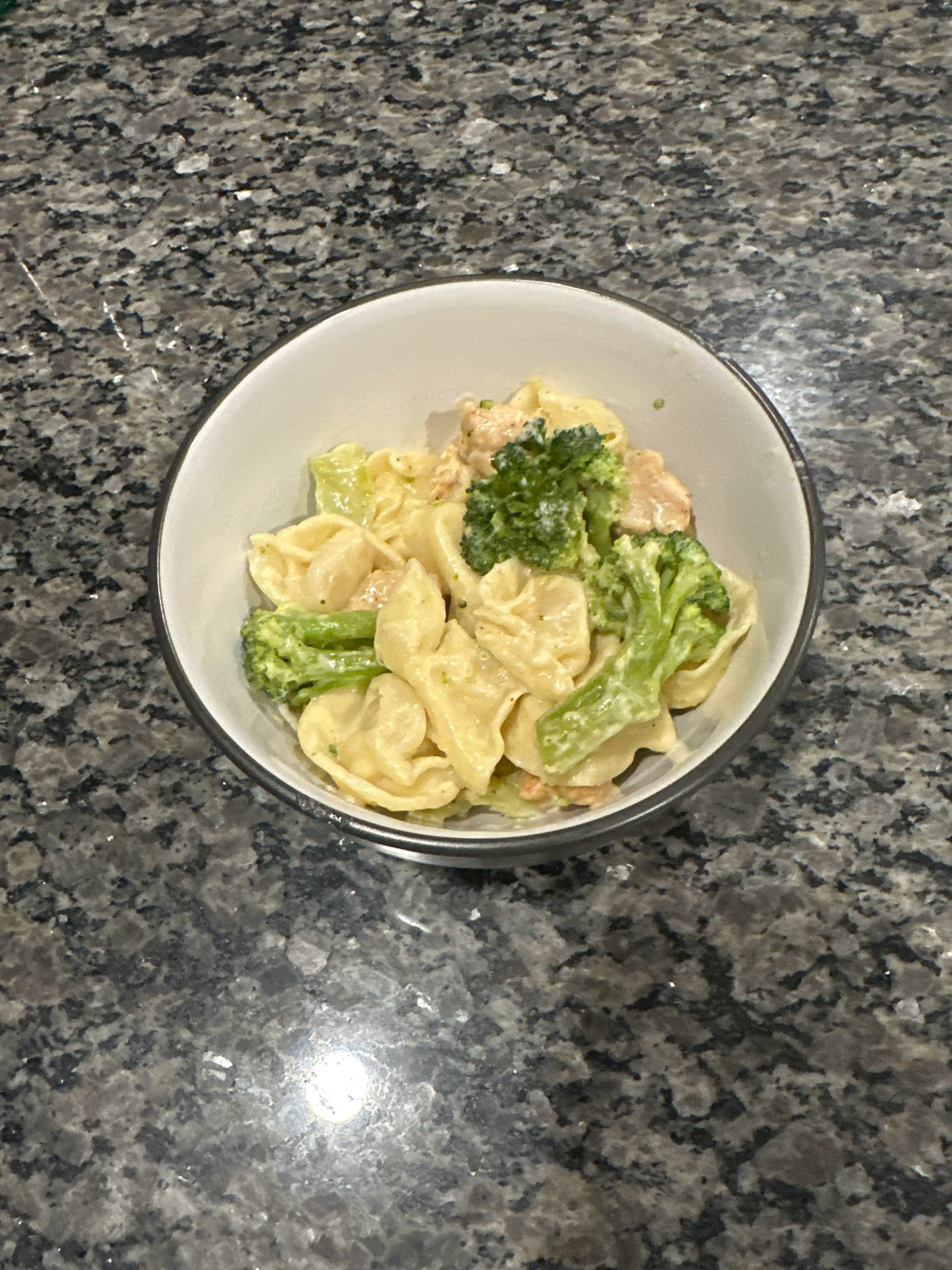 Creamy Garlic Parmesan Tortellini with Chicken and Broccoli