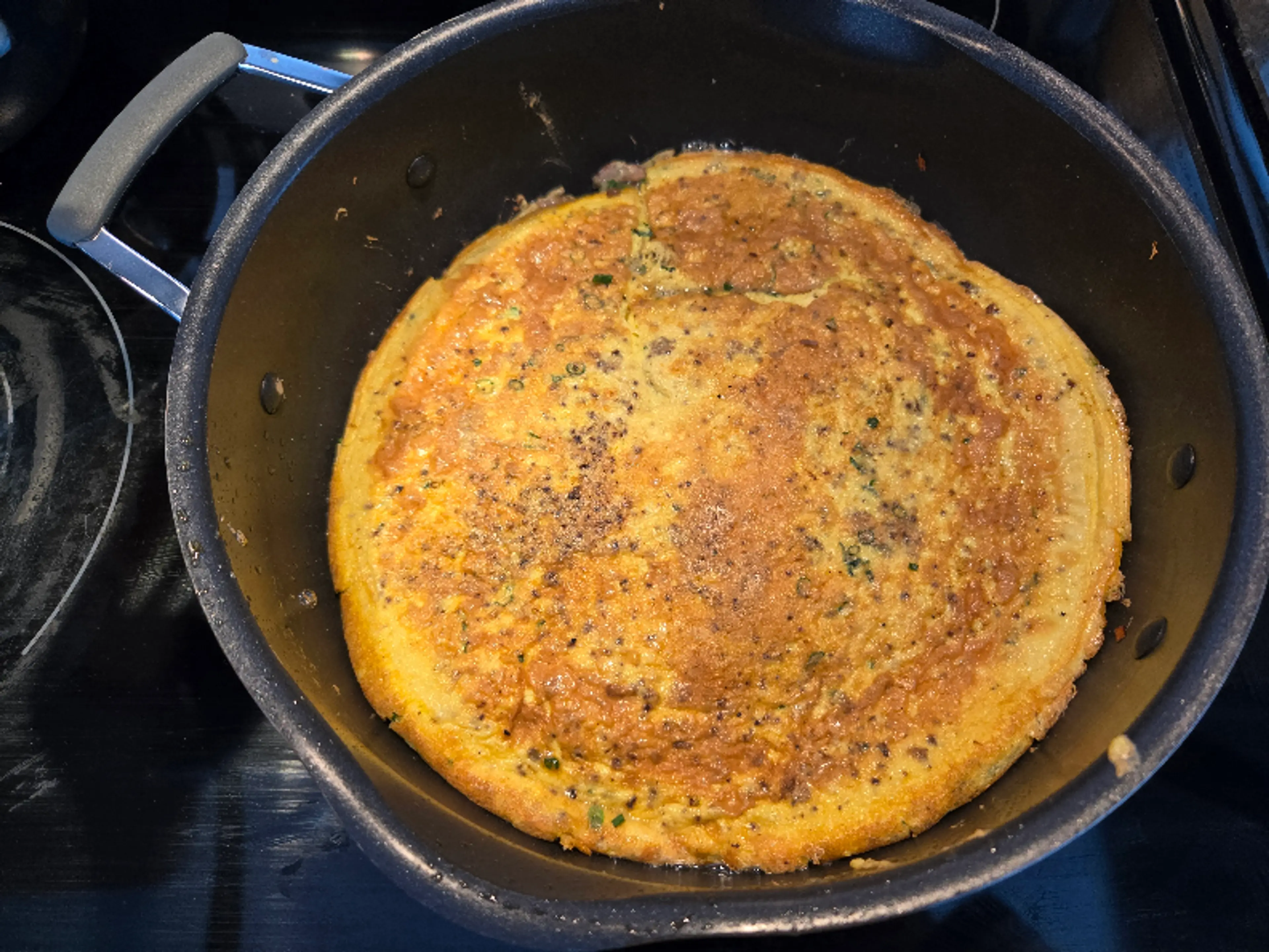 Omelette garnie