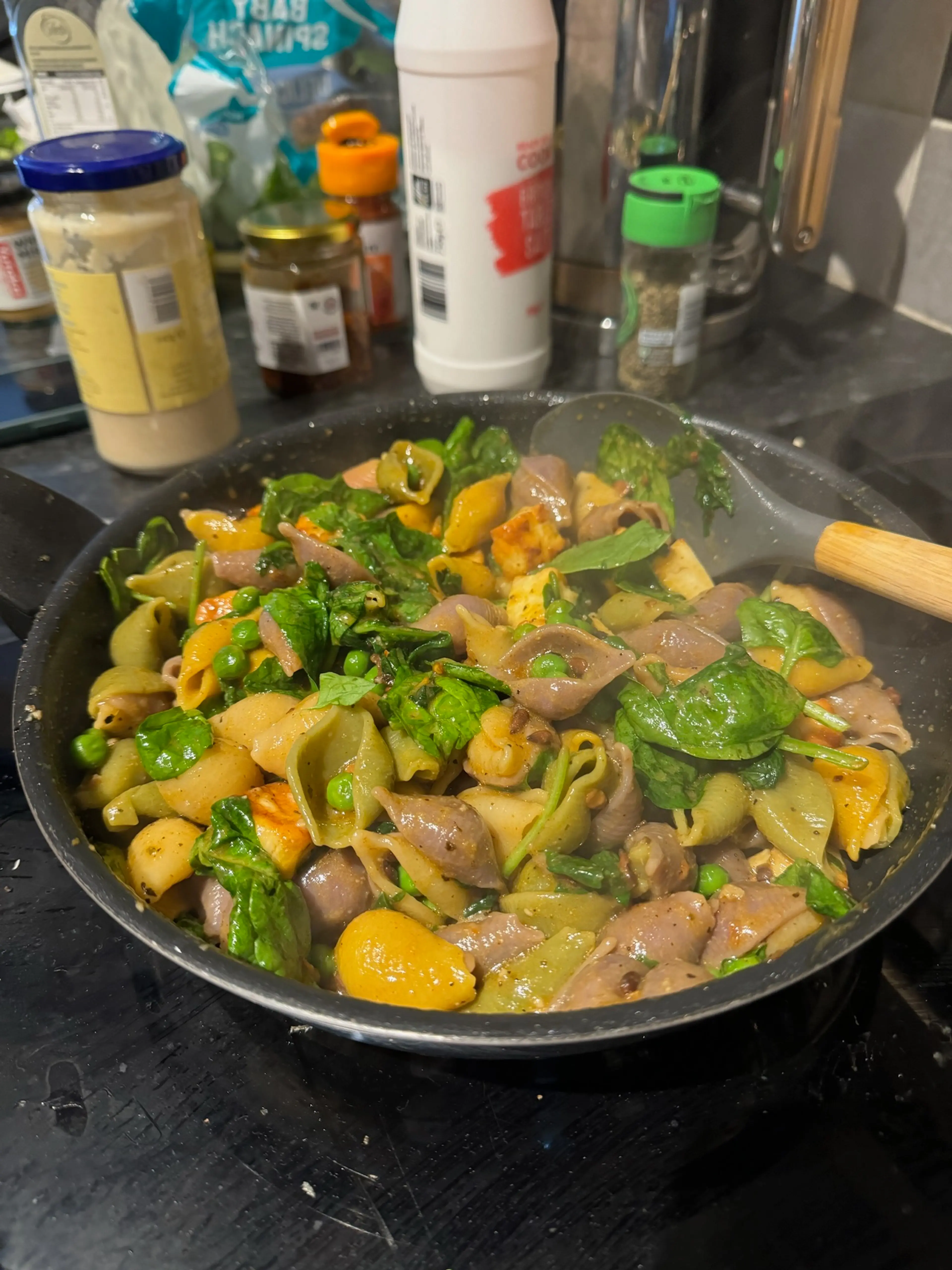 Spicy Miso Brown Butter Pasta