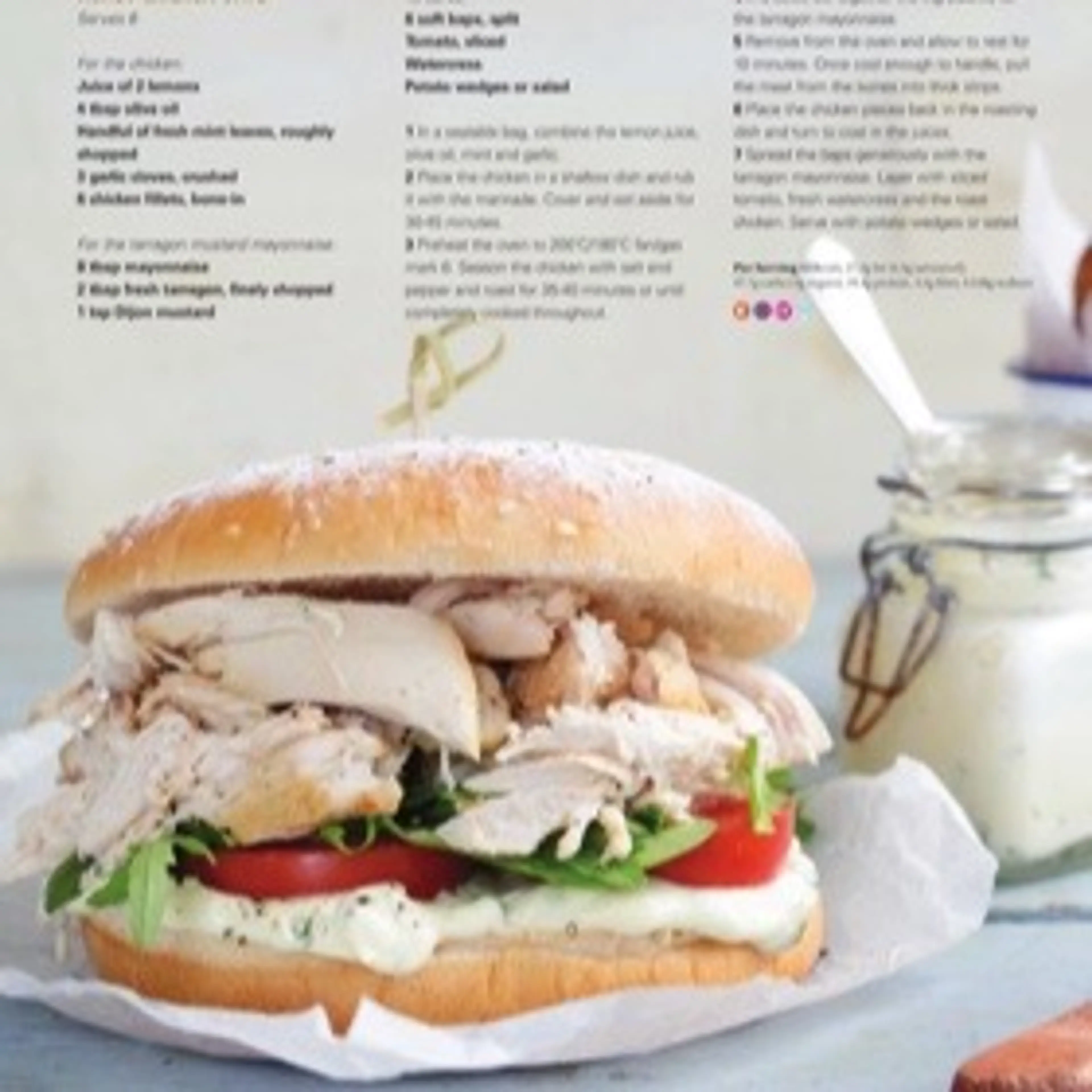 ROAST CHICKEN BAPS