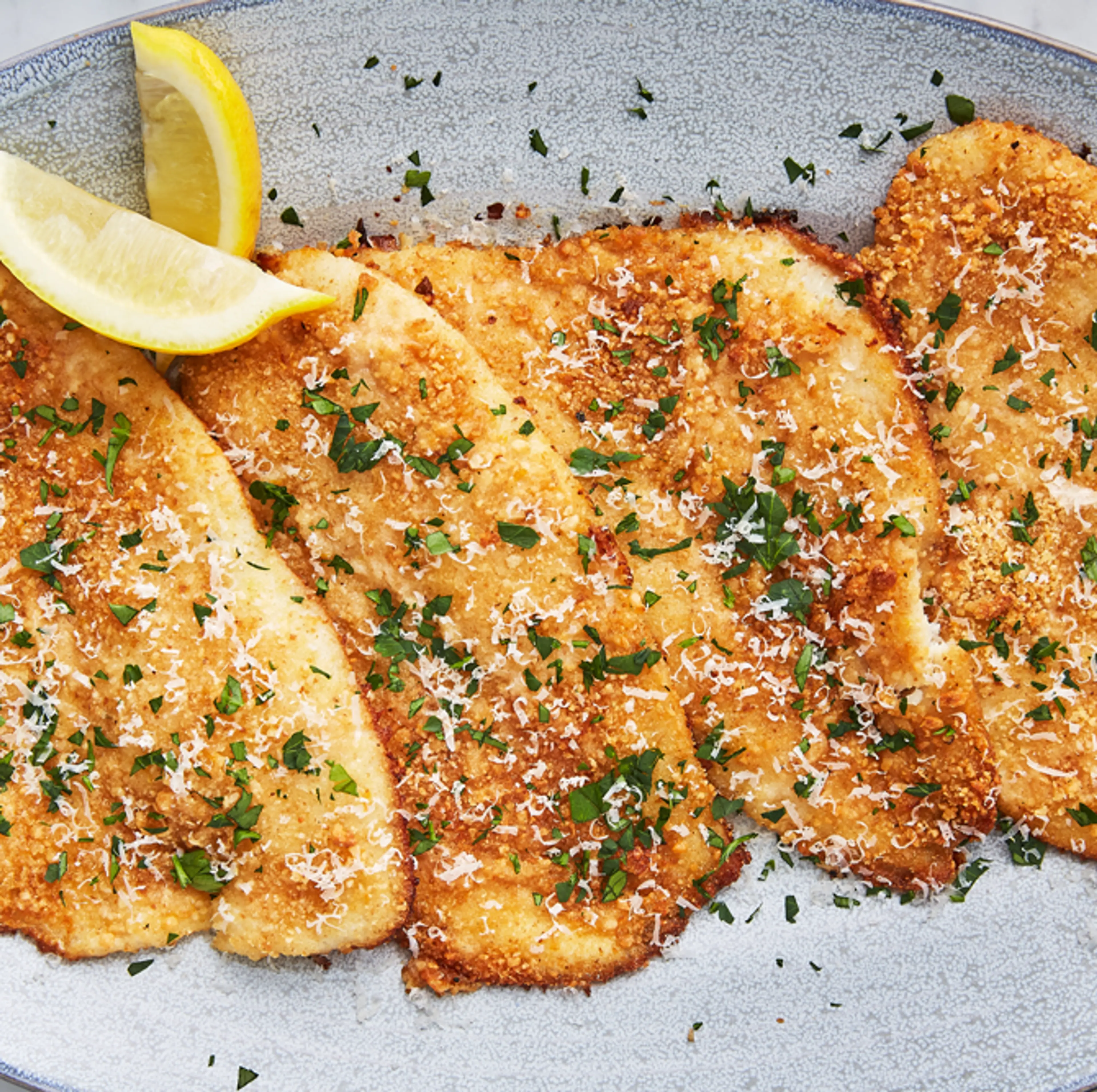 Garlic Parmesan Flounder