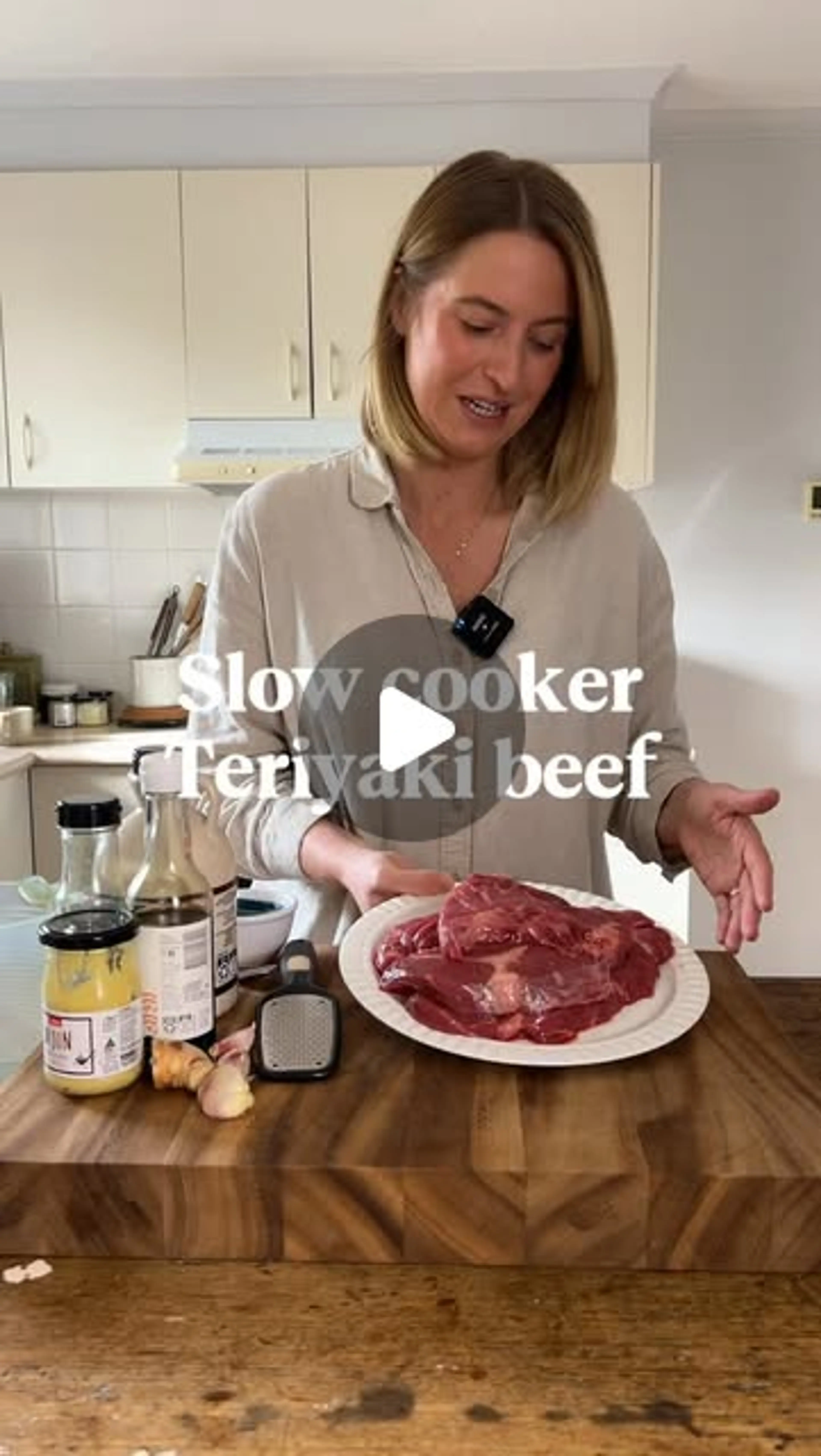 Slow Cooker Teriyaki Beef Recipe