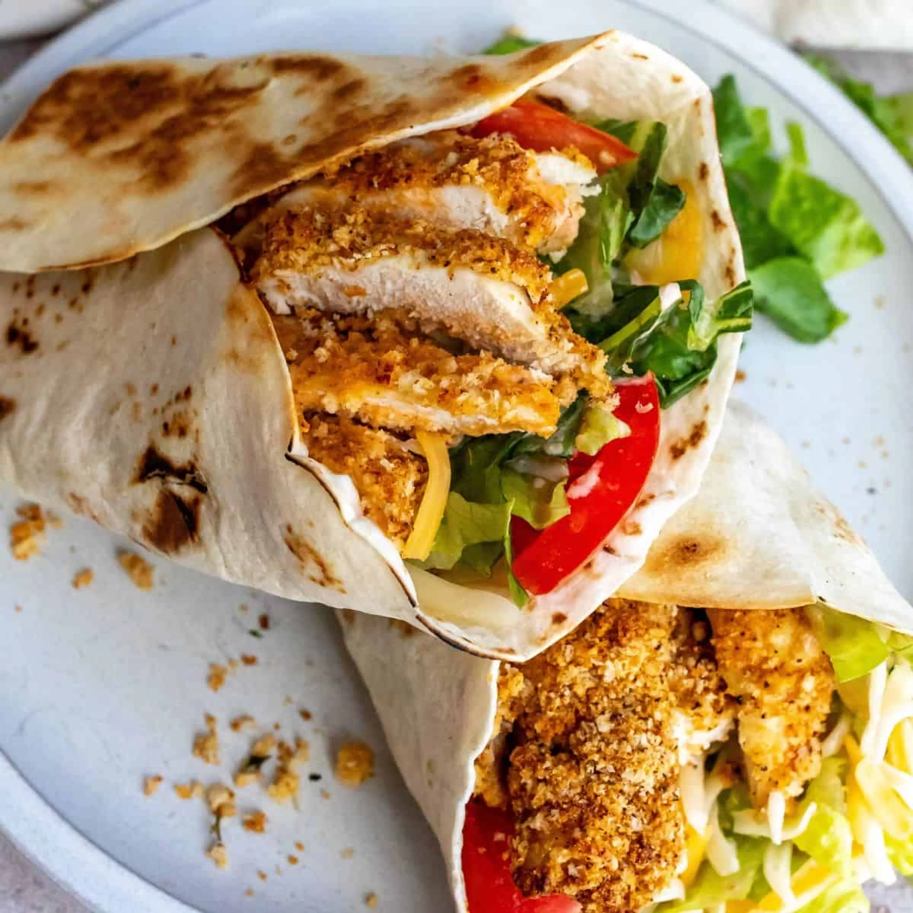 Crispy Chicken Wraps