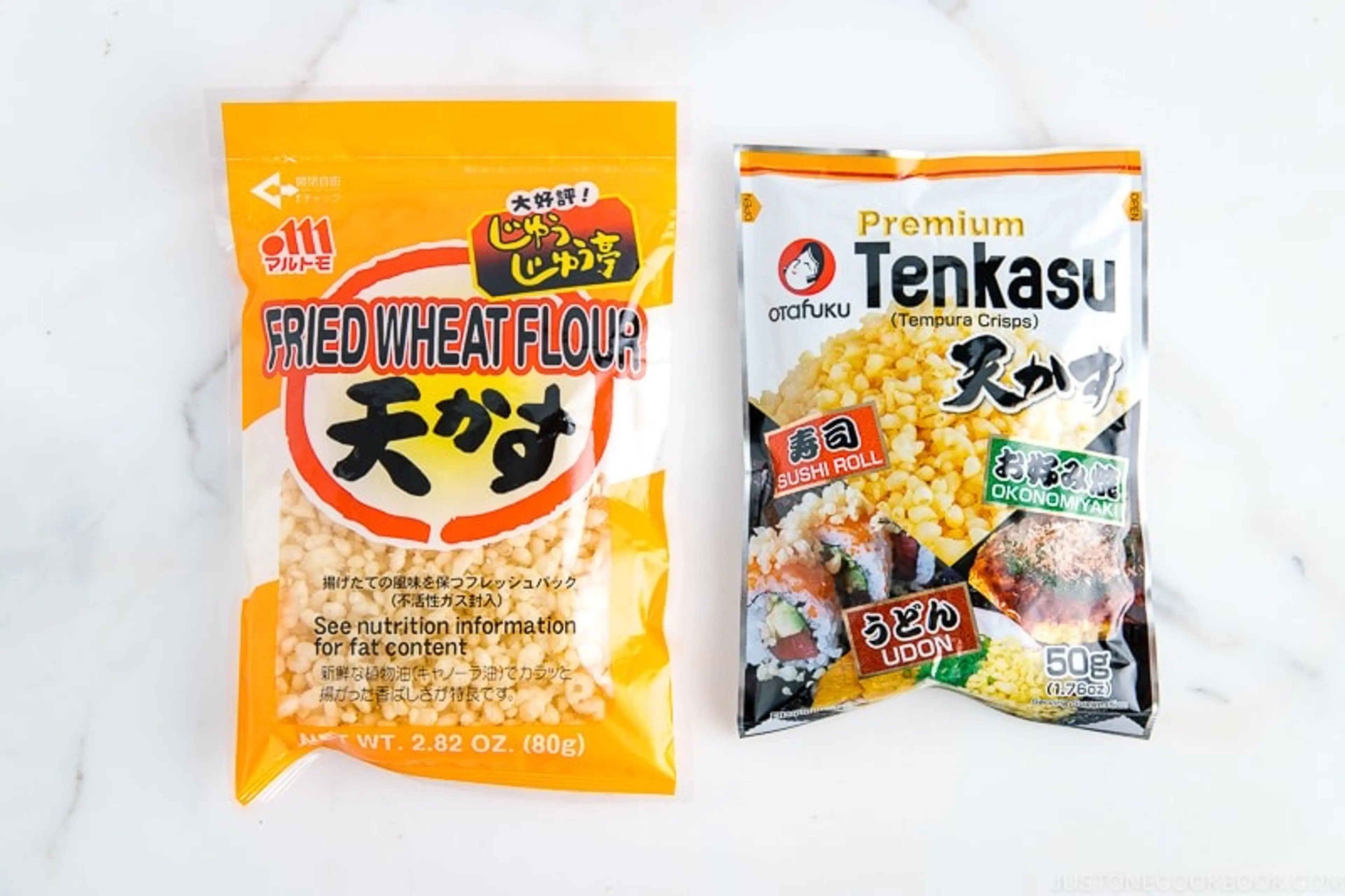 Homemade Tenkasu (Agedama)