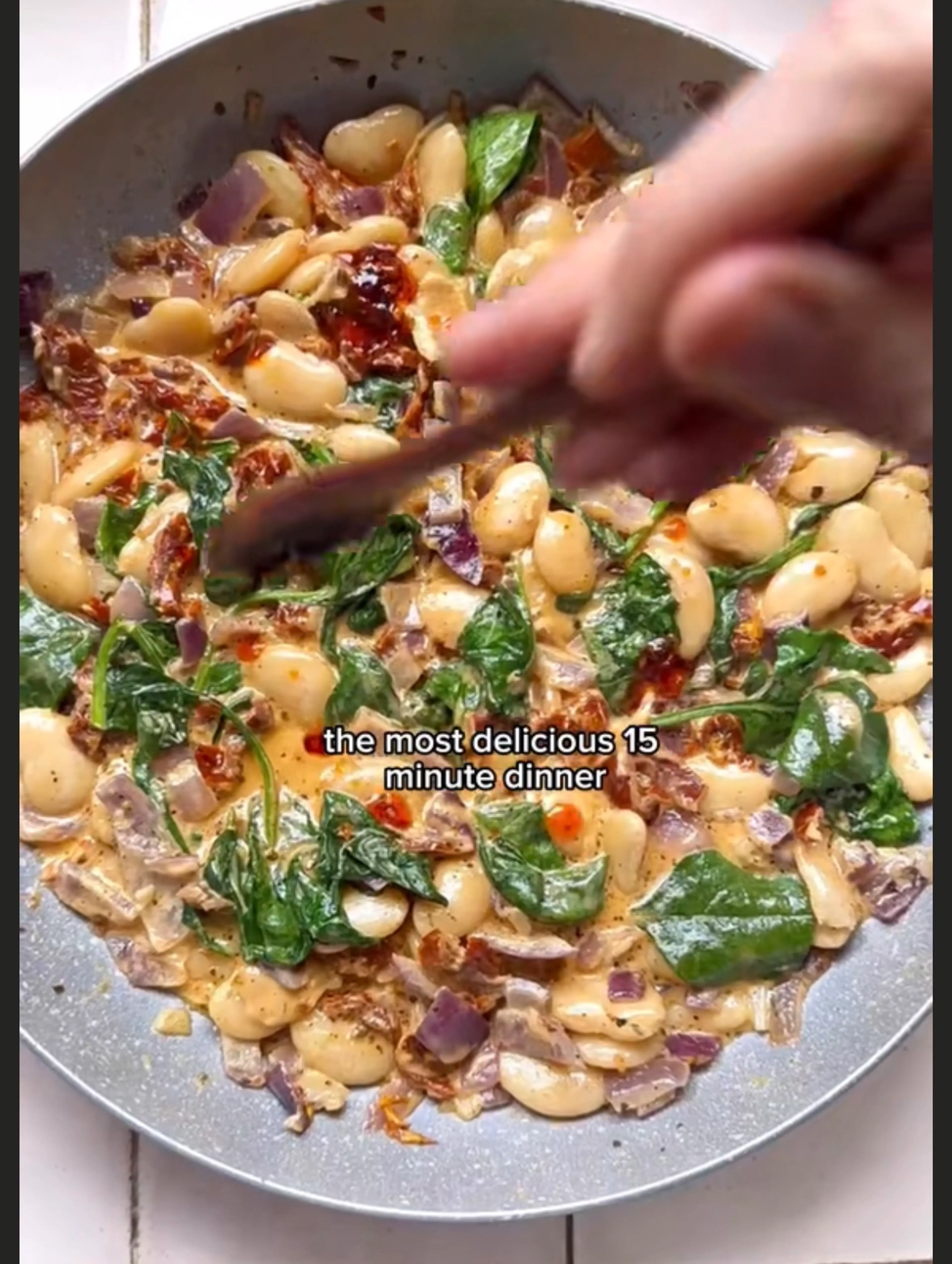 Bean & Spinach (15min meal)