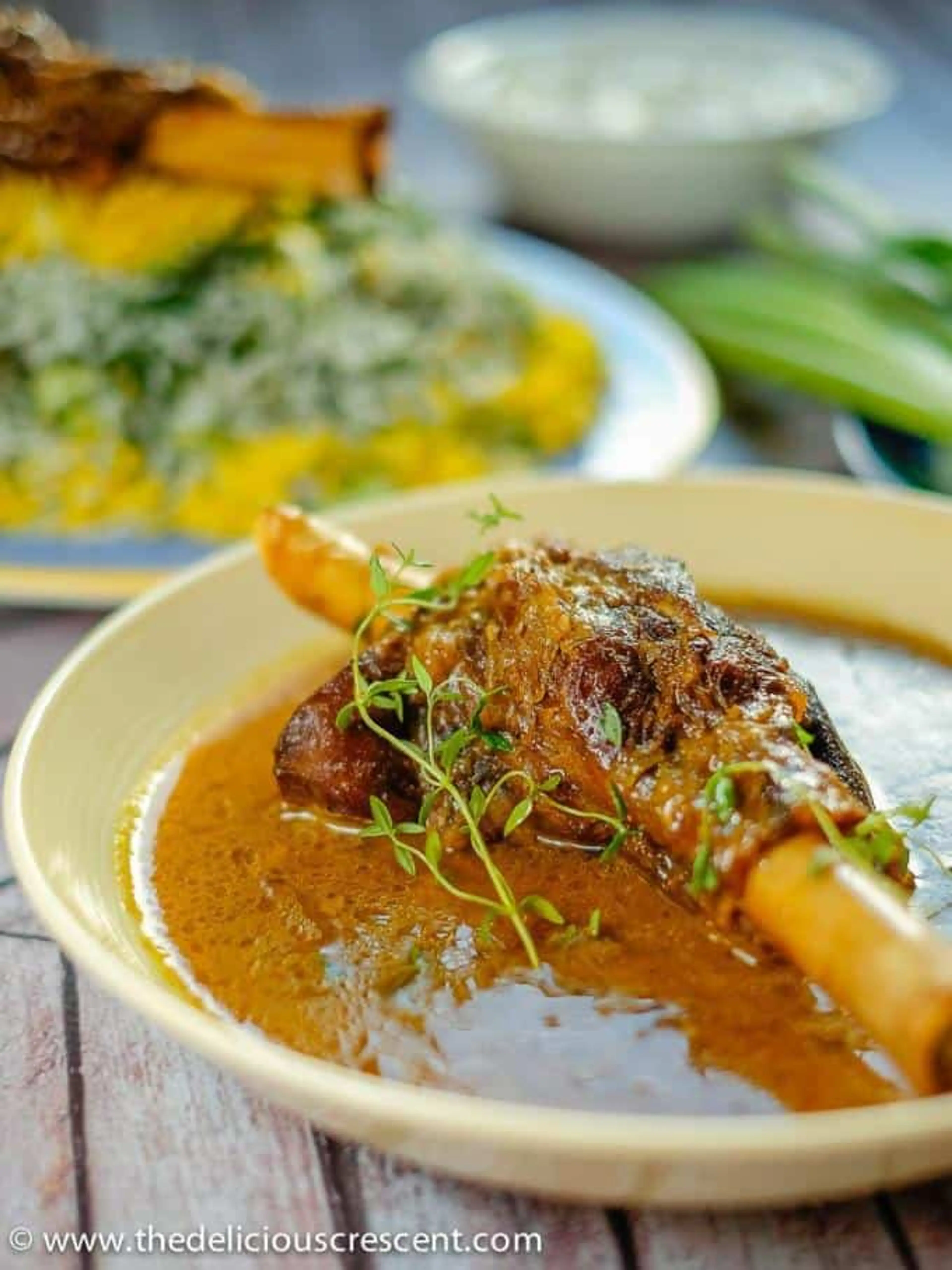 Persian Style Braised Lamb