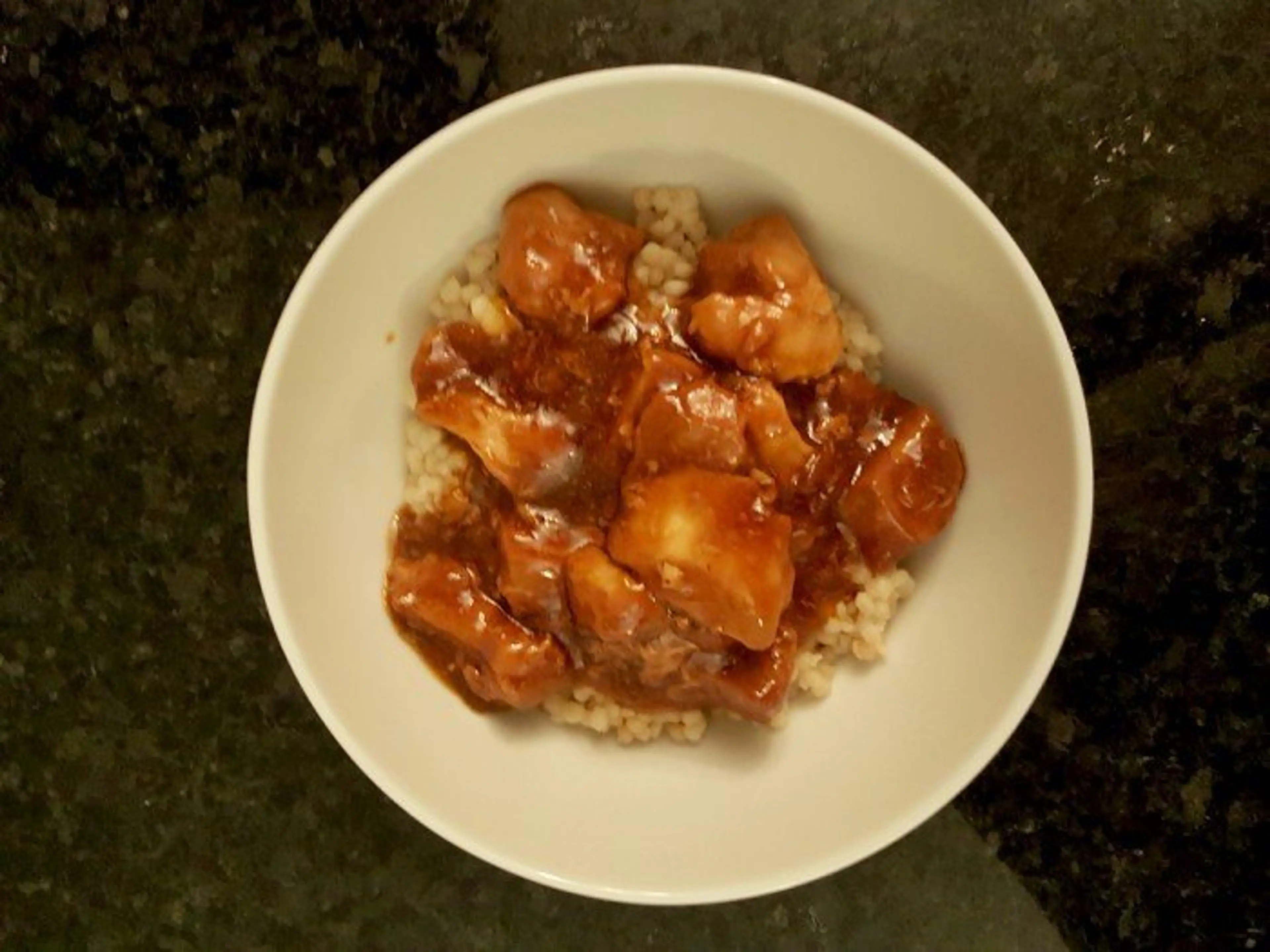 Updated Instant Pot Honey Bourbon Chicken