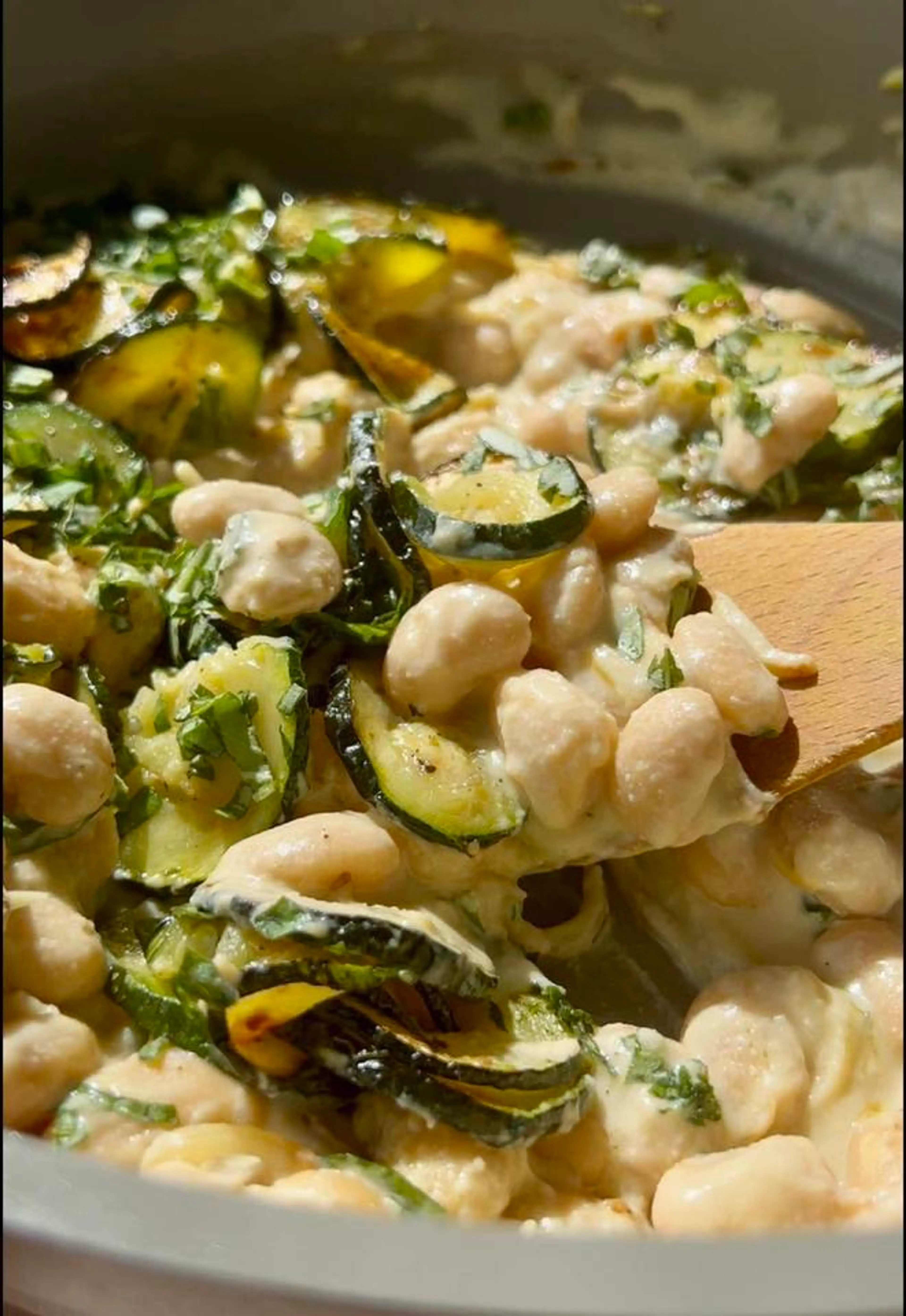 Lemon Garlic Butter Beans