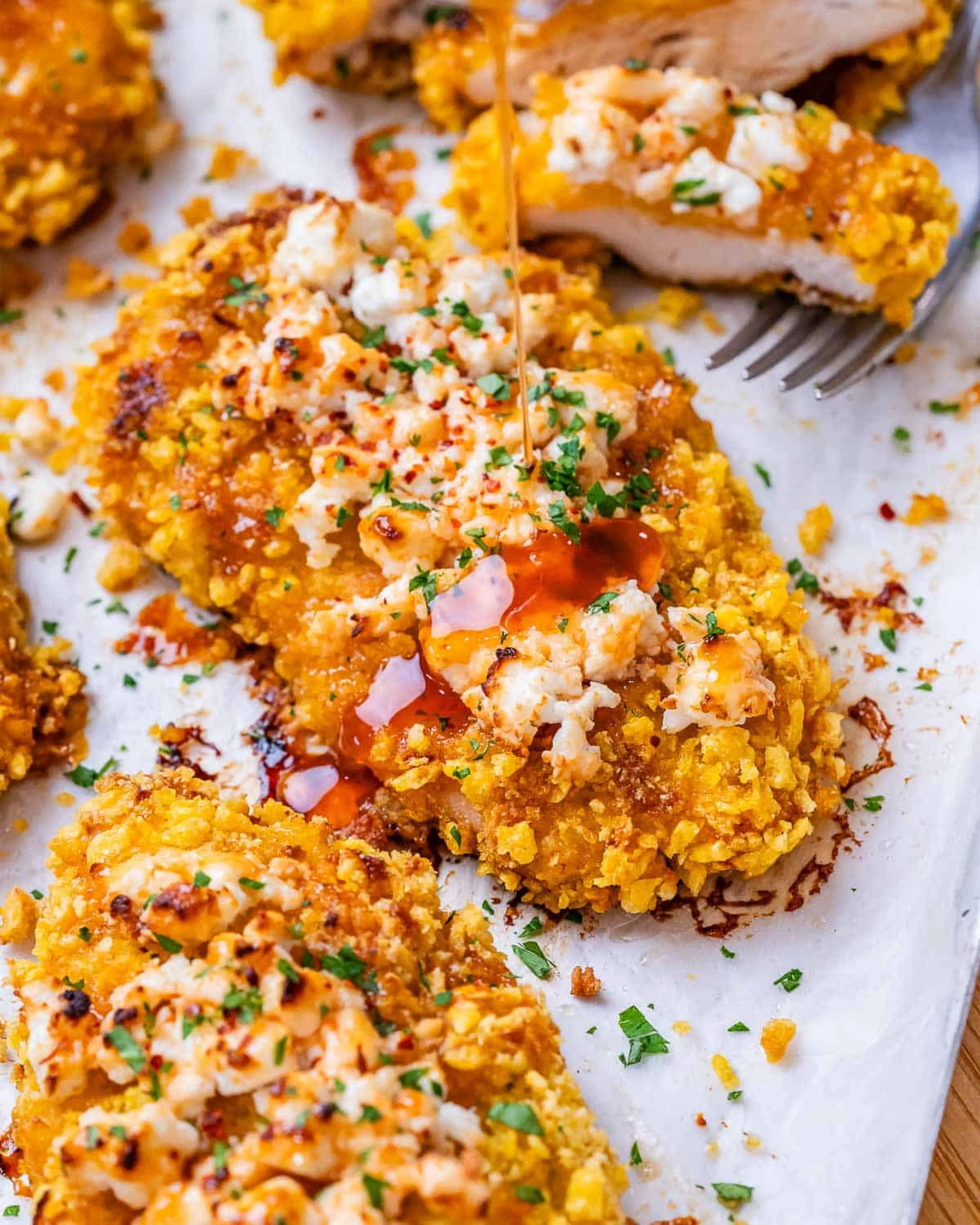 Hot Honey Feta Chicken