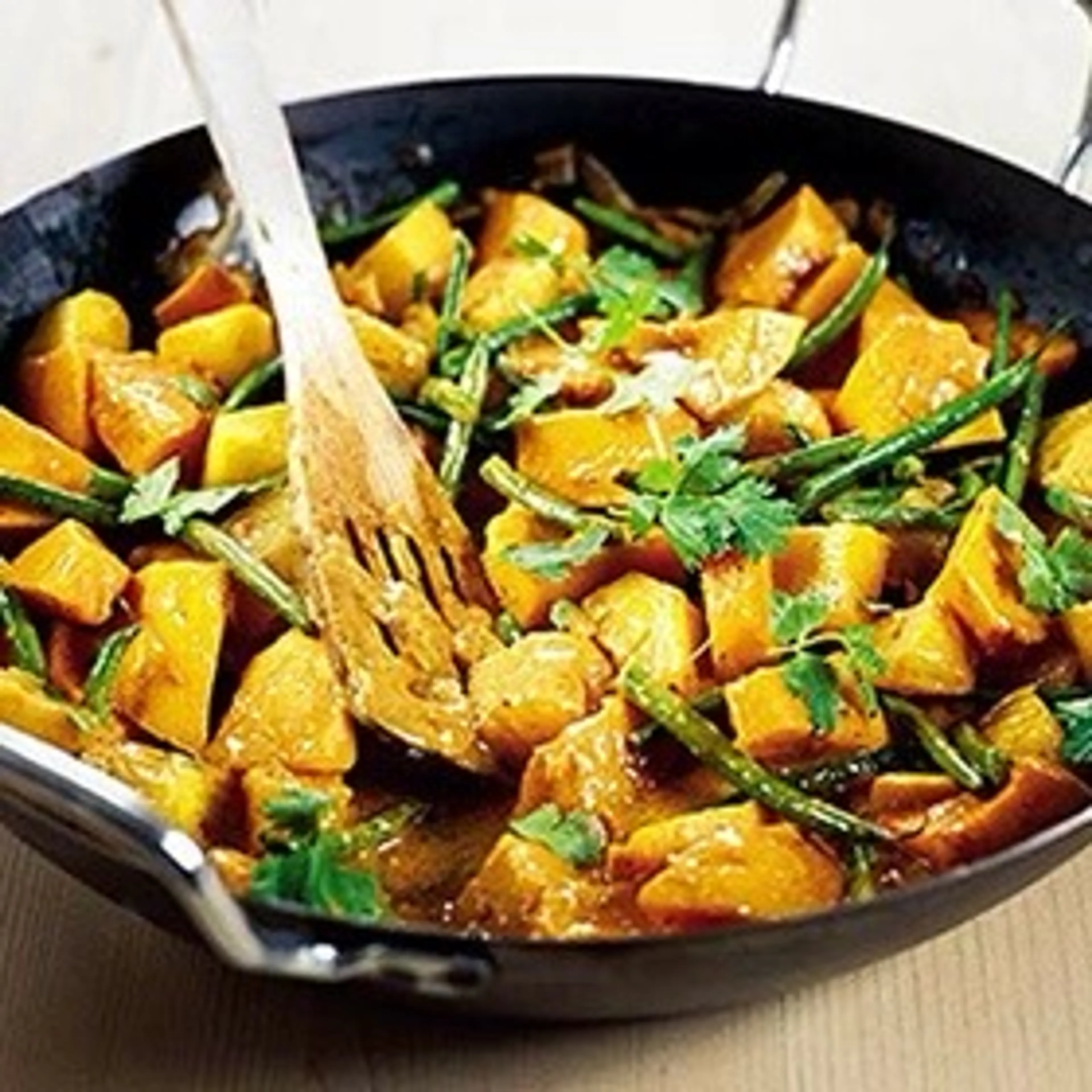 Thai squash & pineapple curry
