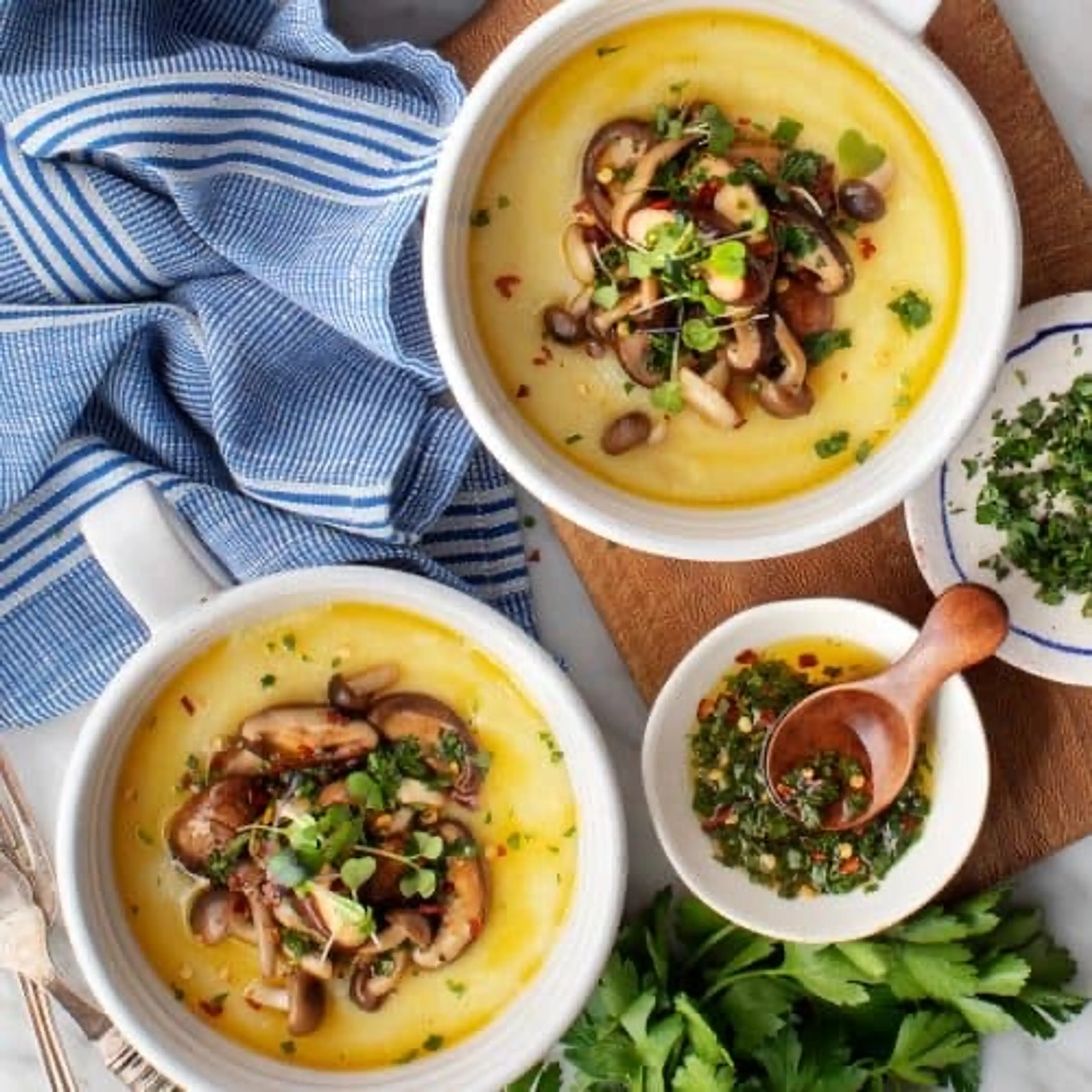 Mushroom Polenta