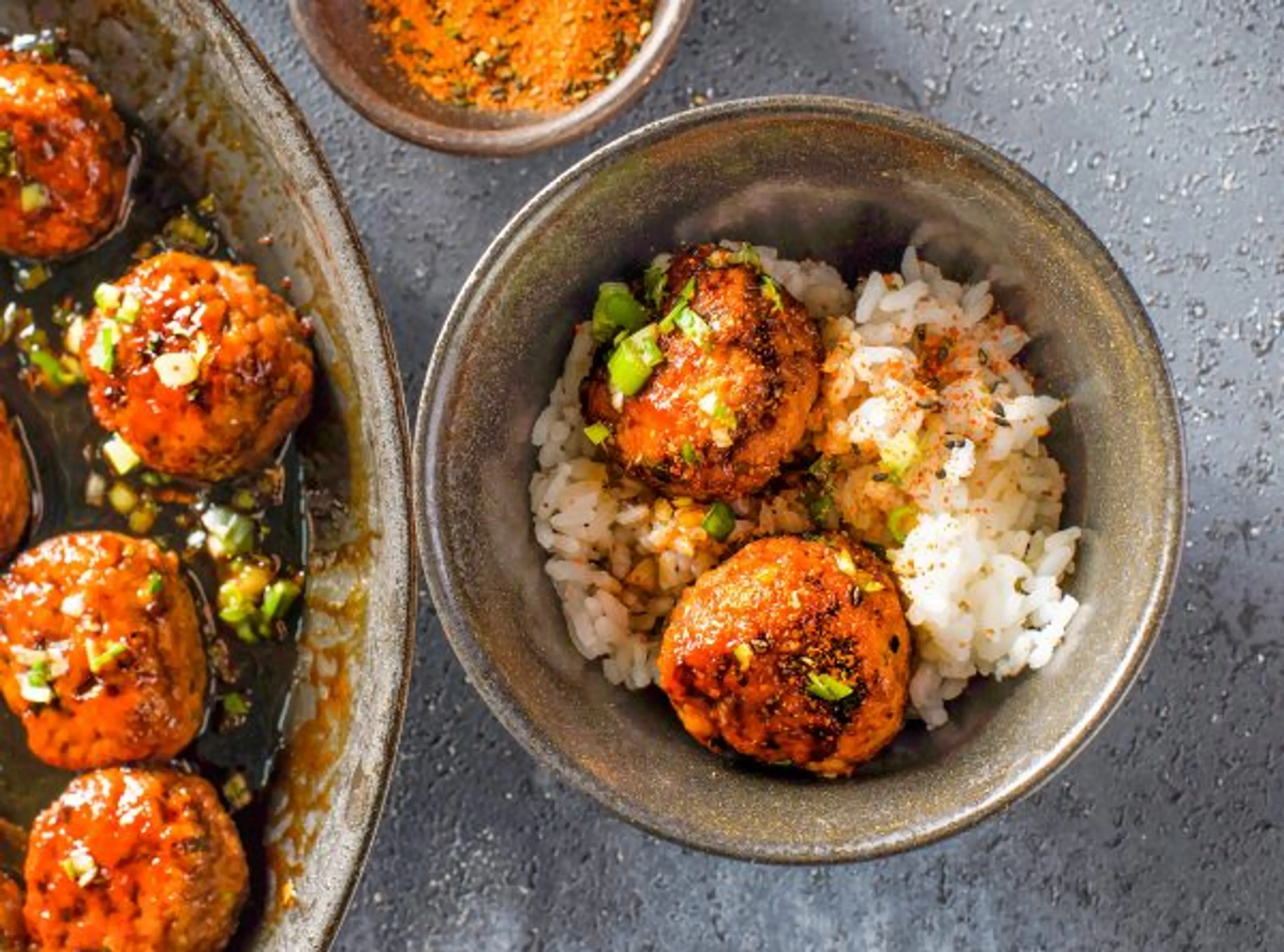 Japanese-Style Chicken Meatballs