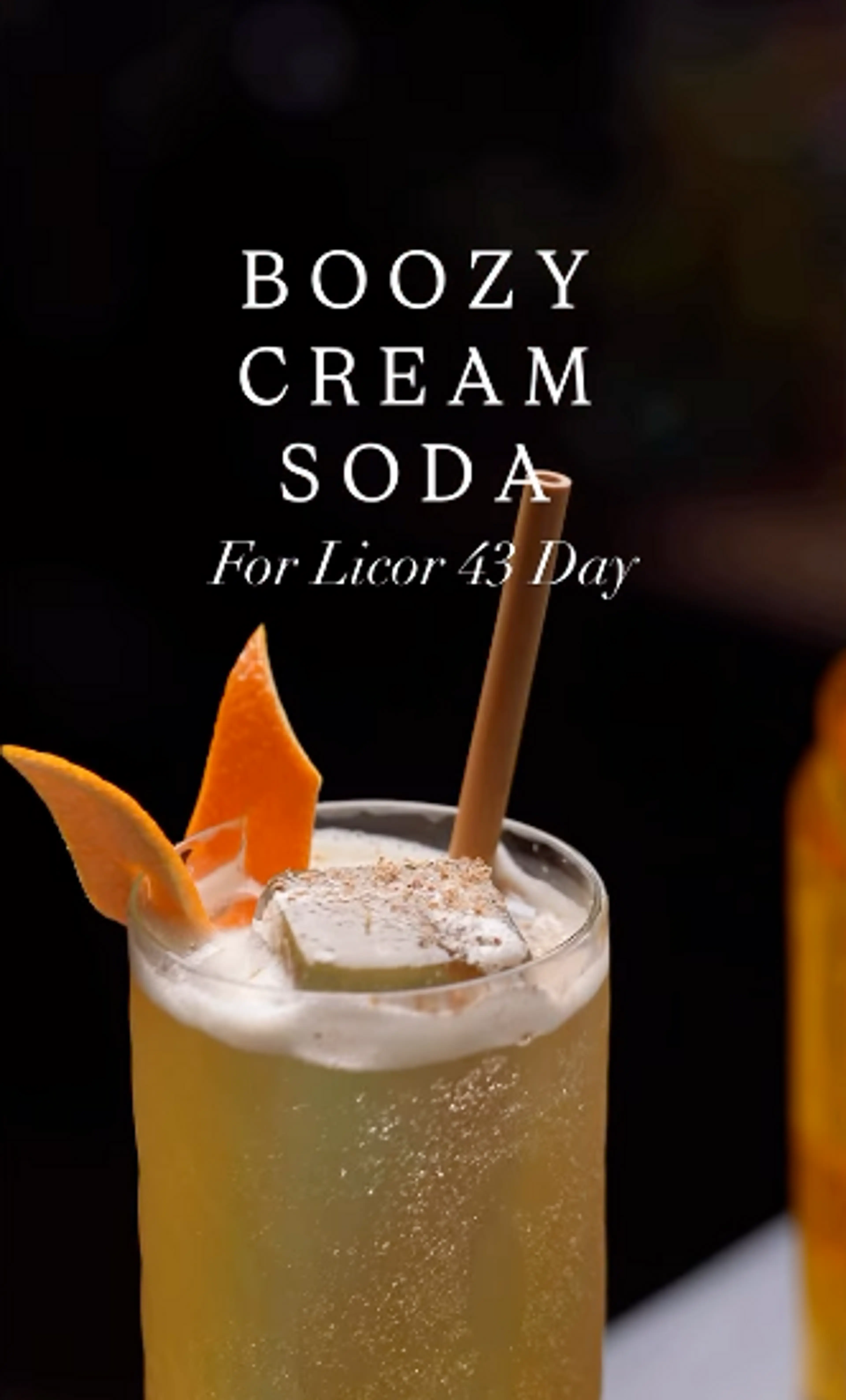 Boozy Cream Soda