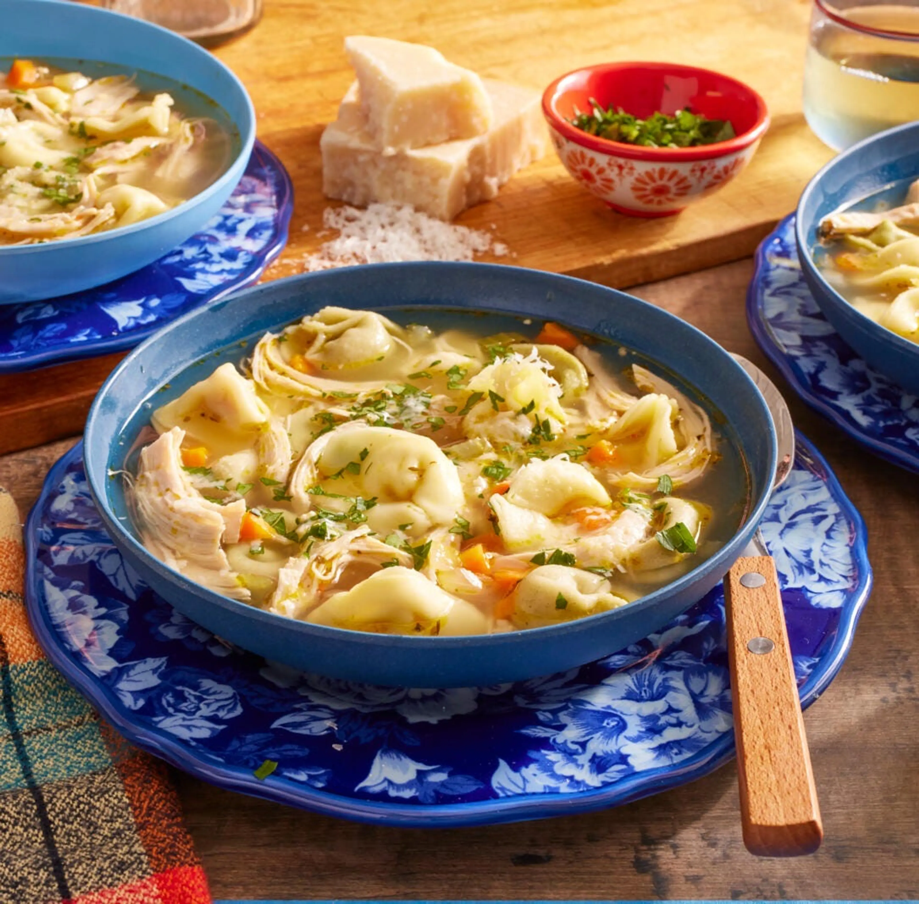 Chicken Tortellini Soup