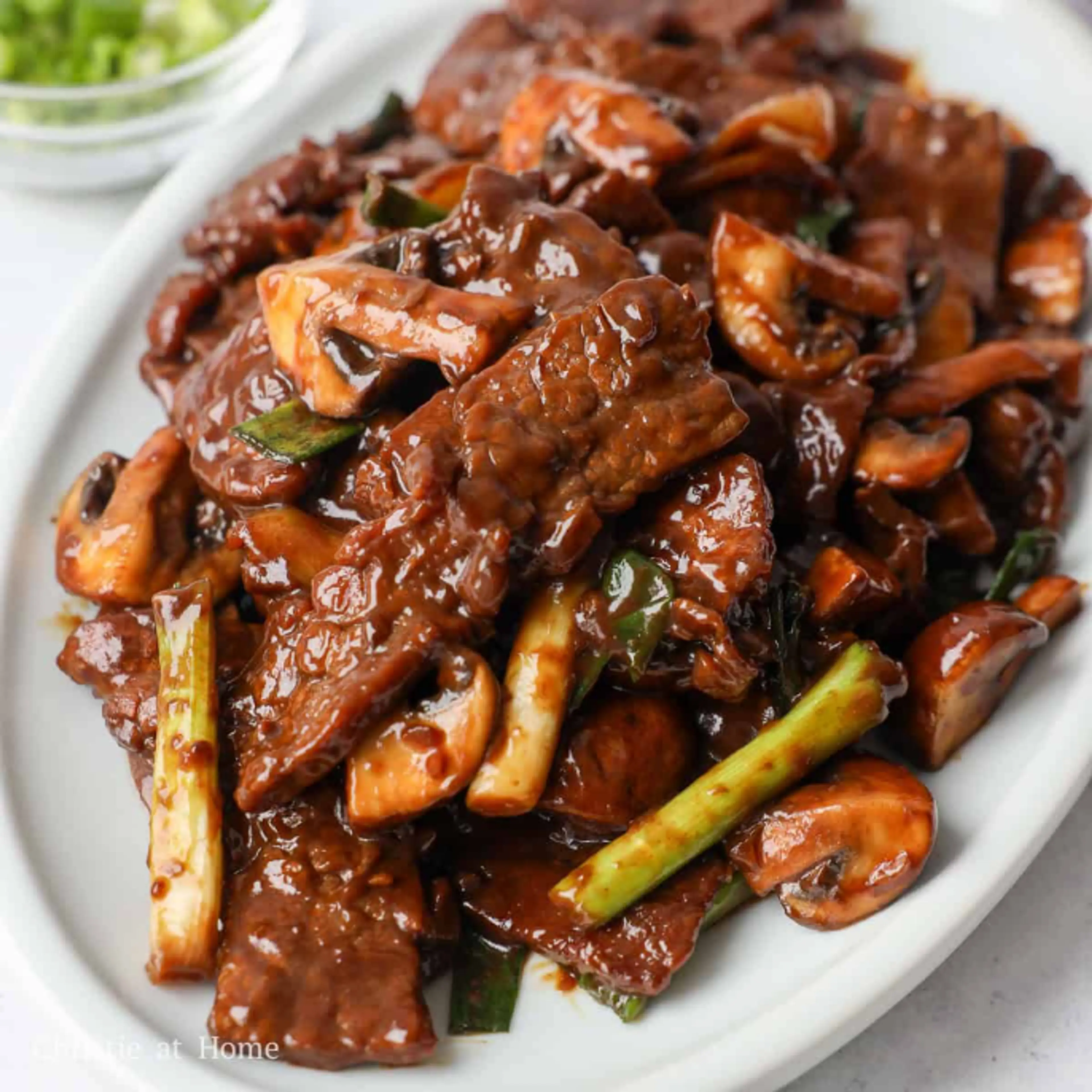 Beef Mushroom Stir-Fry