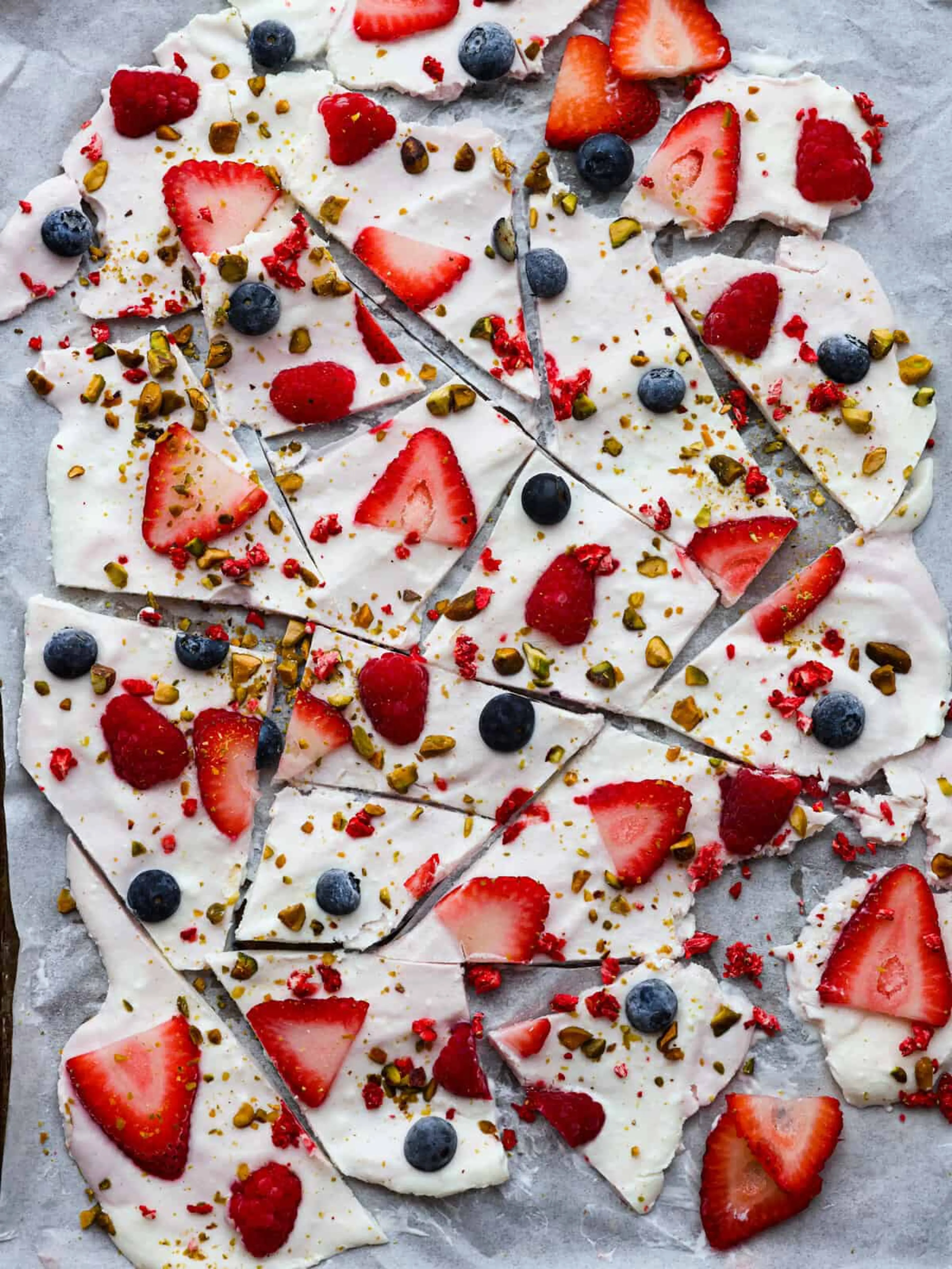 Frozen Yogurt Bark