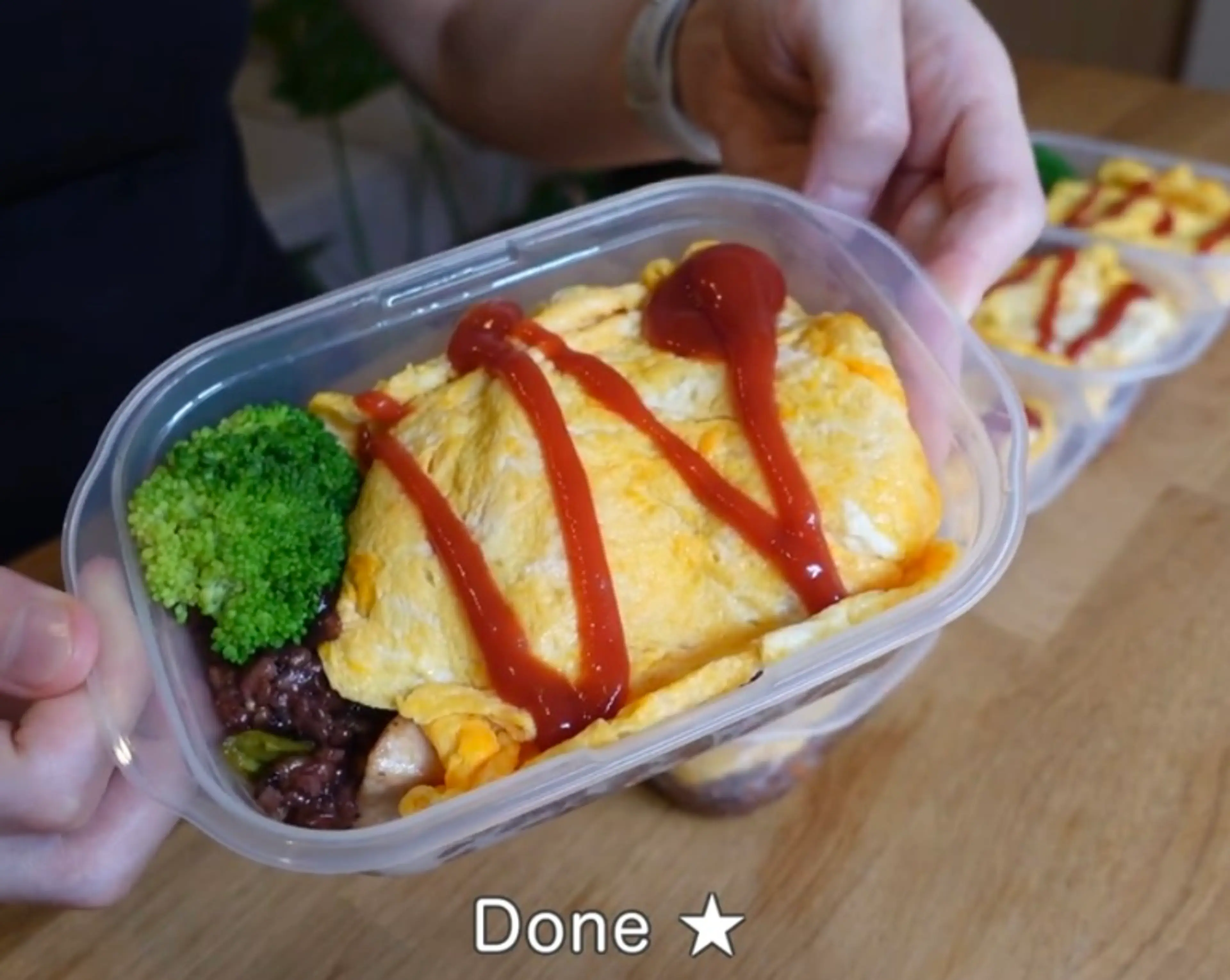 Omurice Bento